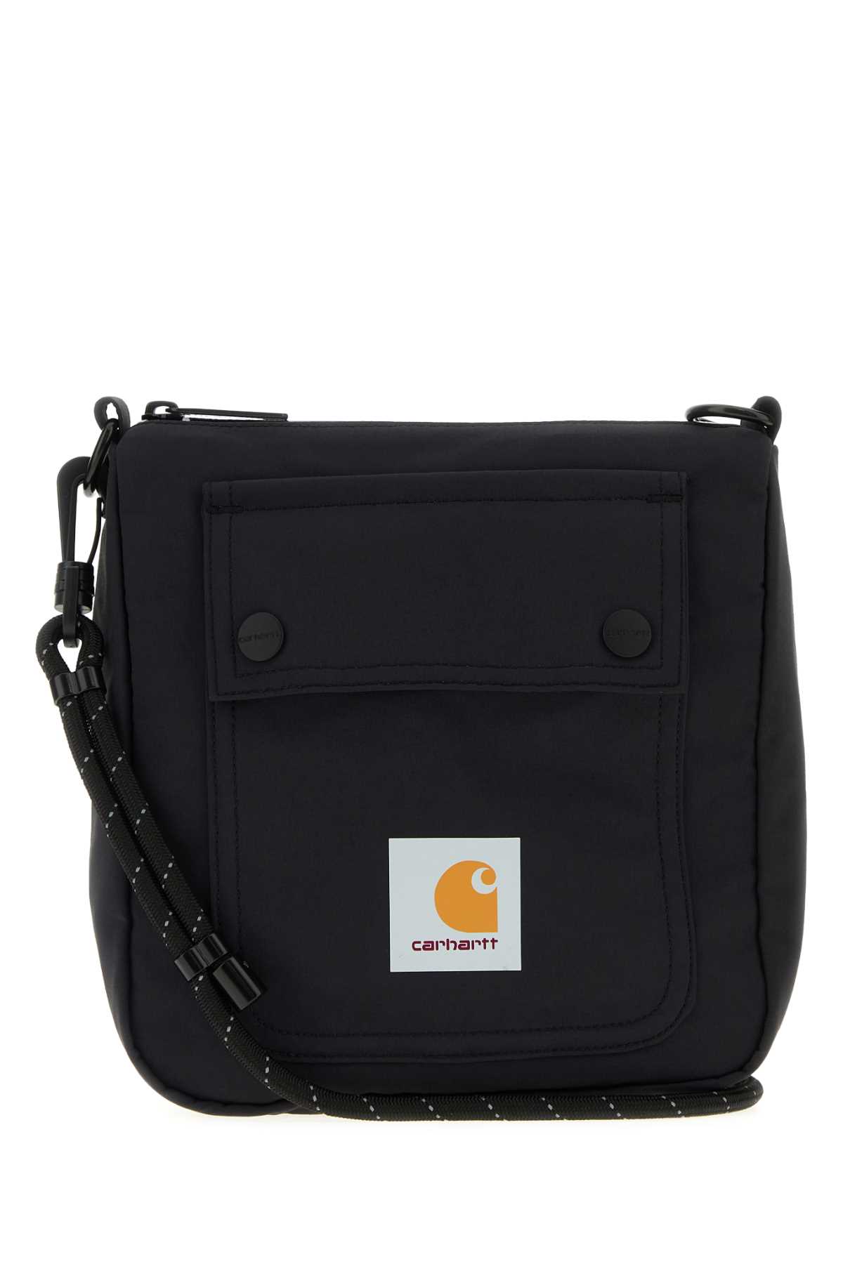 Black Canvas Bowden Shoulder Bag