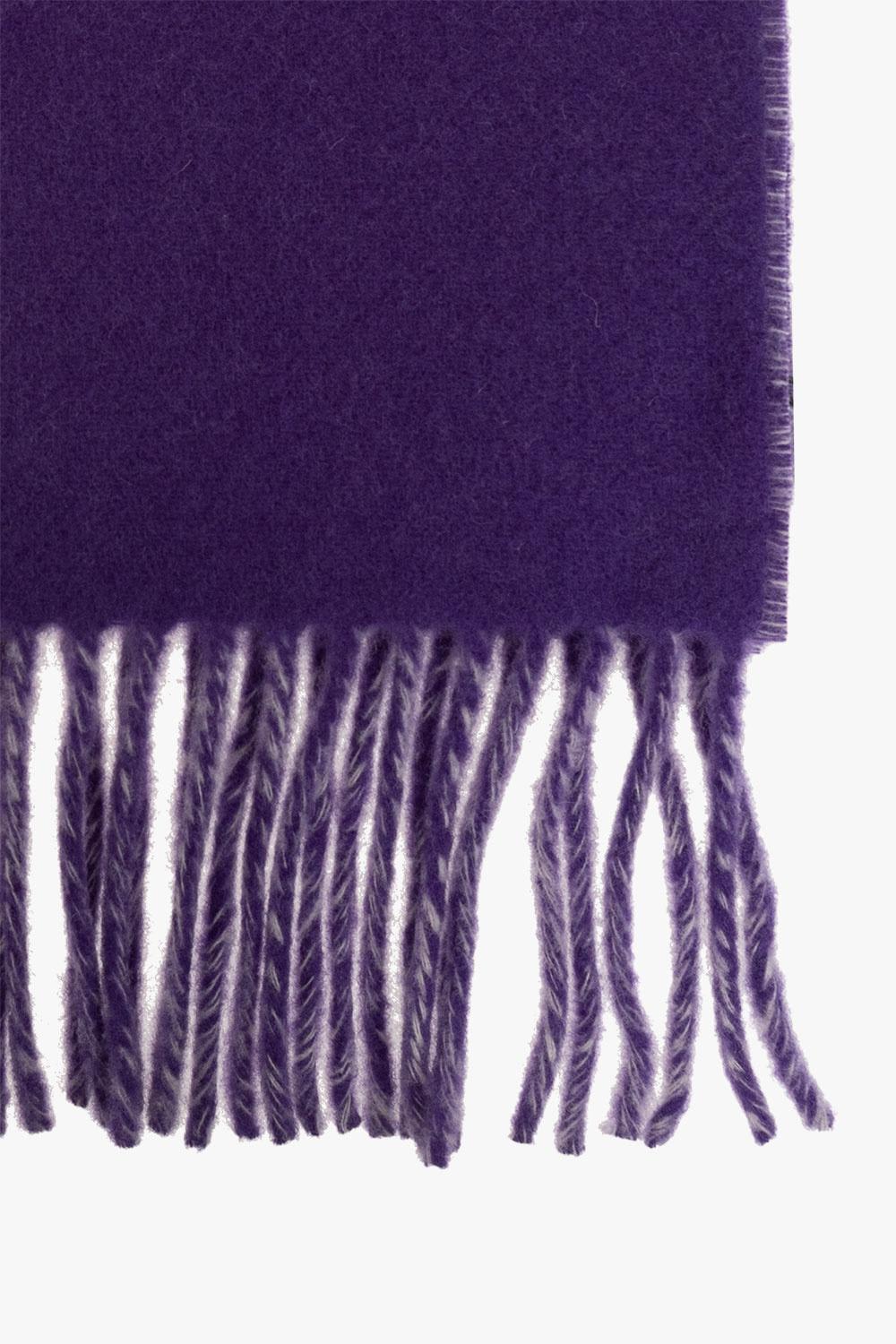 Jacquemus Wool Scarf With Logo