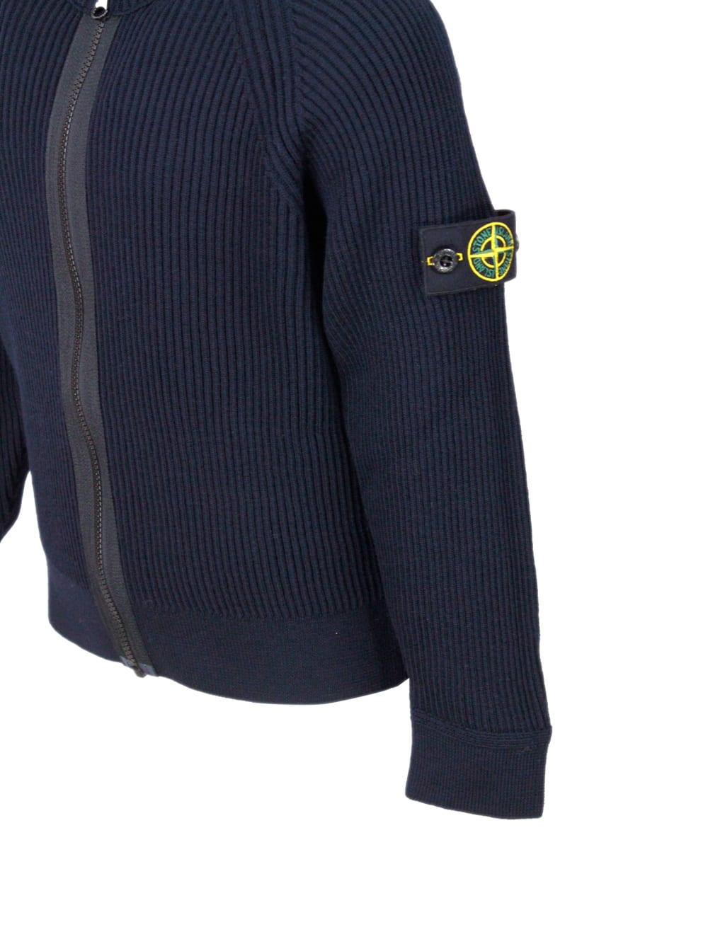 Stone Island Sweater In Blue