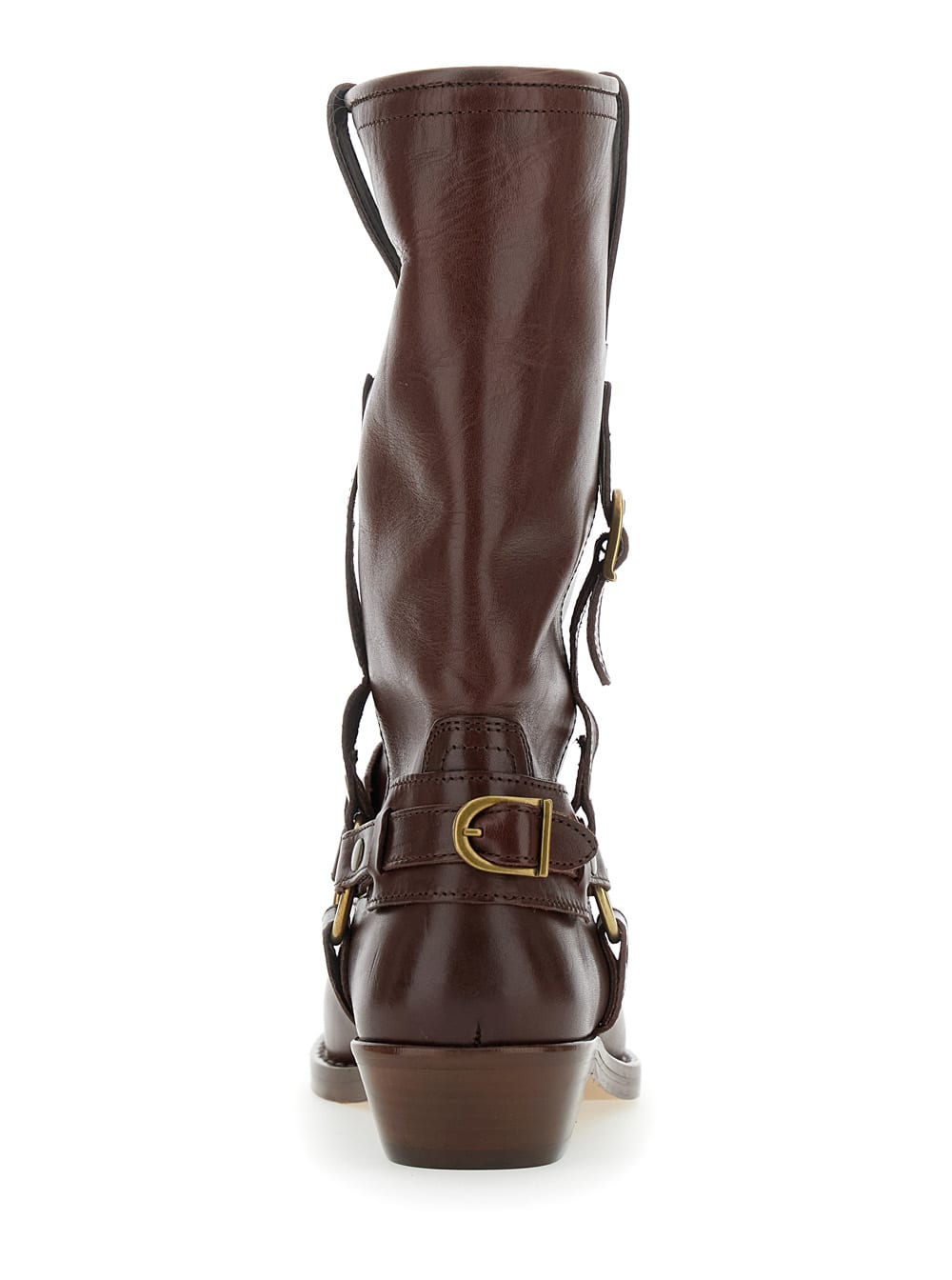 Isabel Marant Brown Heiko Mid-calf Boots In Brown