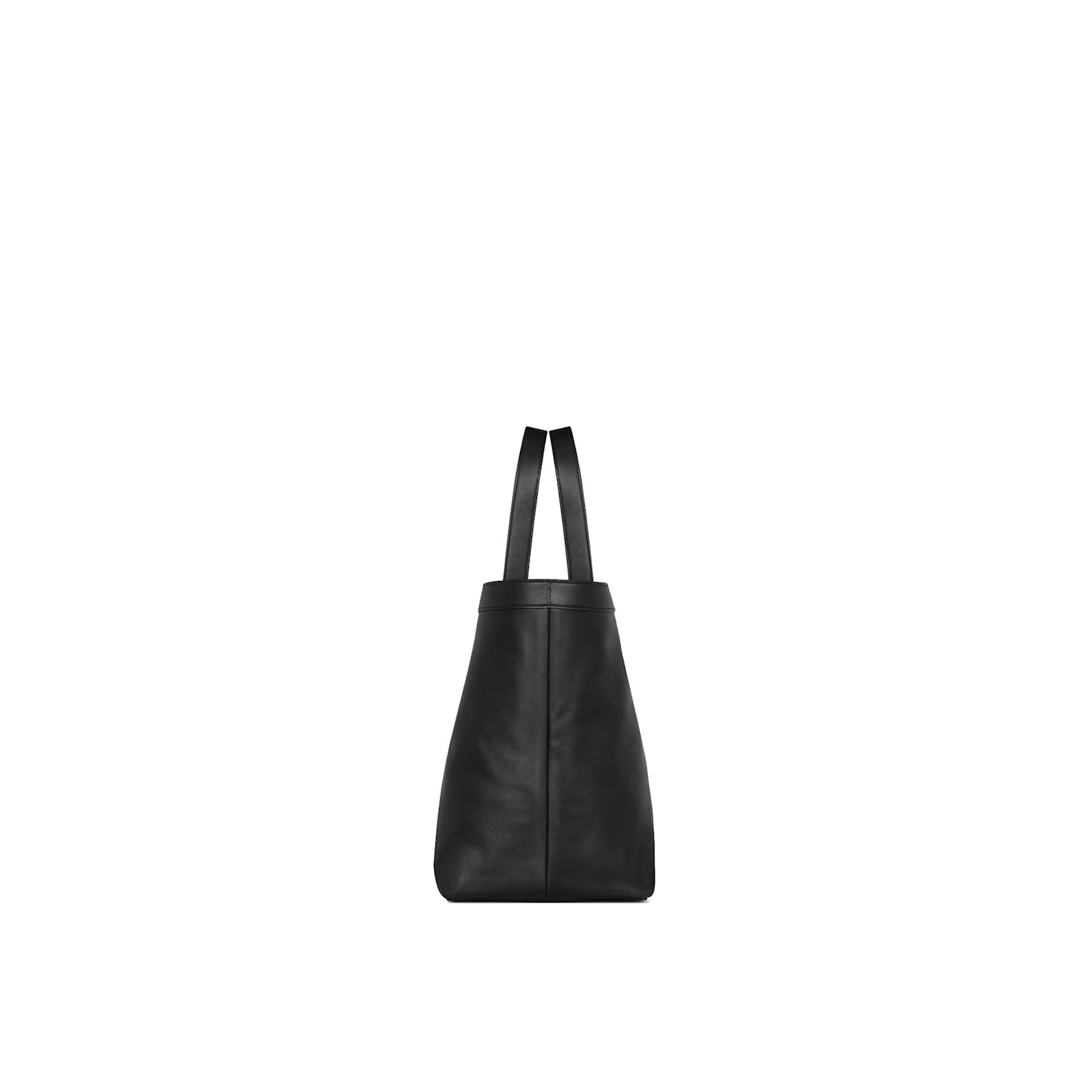 Saint Laurent Tote Y Leather Bag In Black