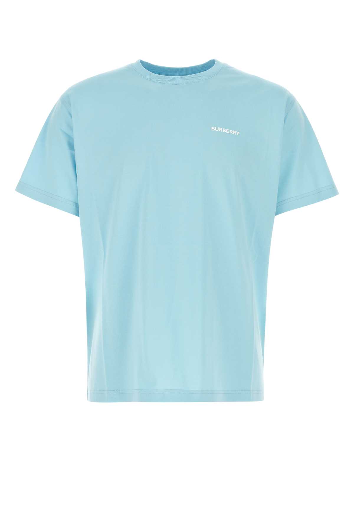 Light-blue Cotton T-shirt