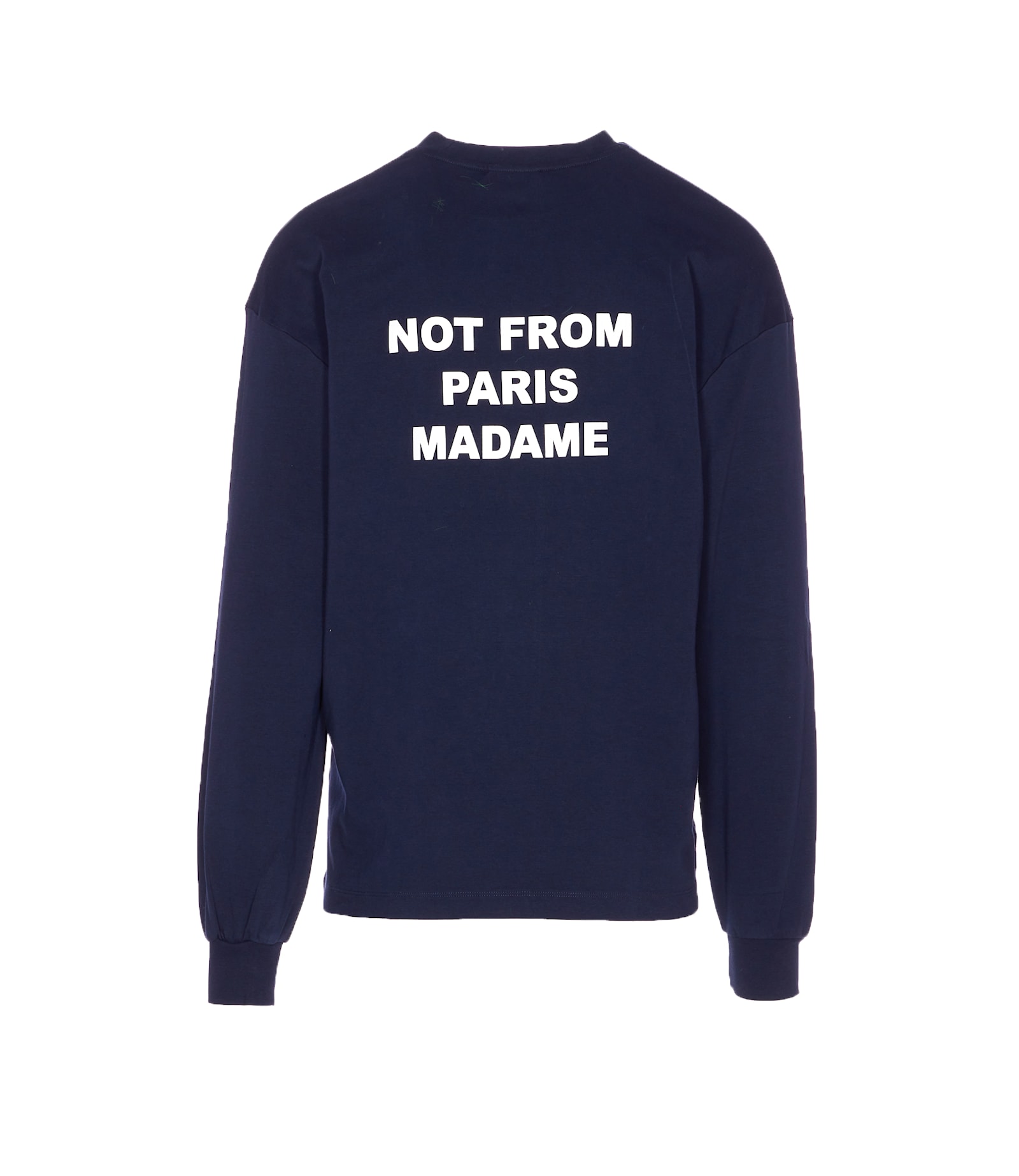 Drôle De Monsieur Le Slogan T-shirt In Blue