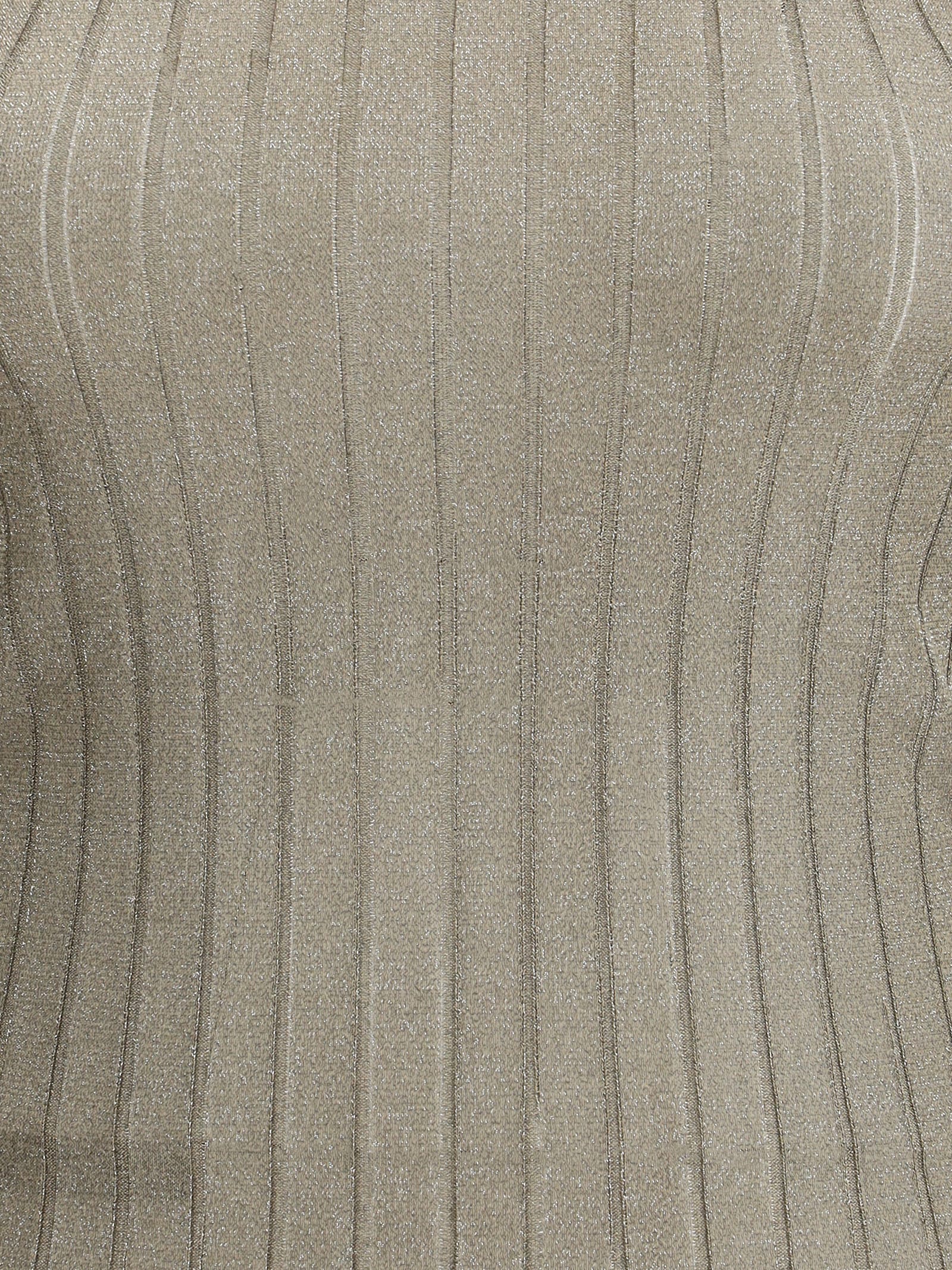 Brunello Cucinelli Shimmer Ribbed Tank Top