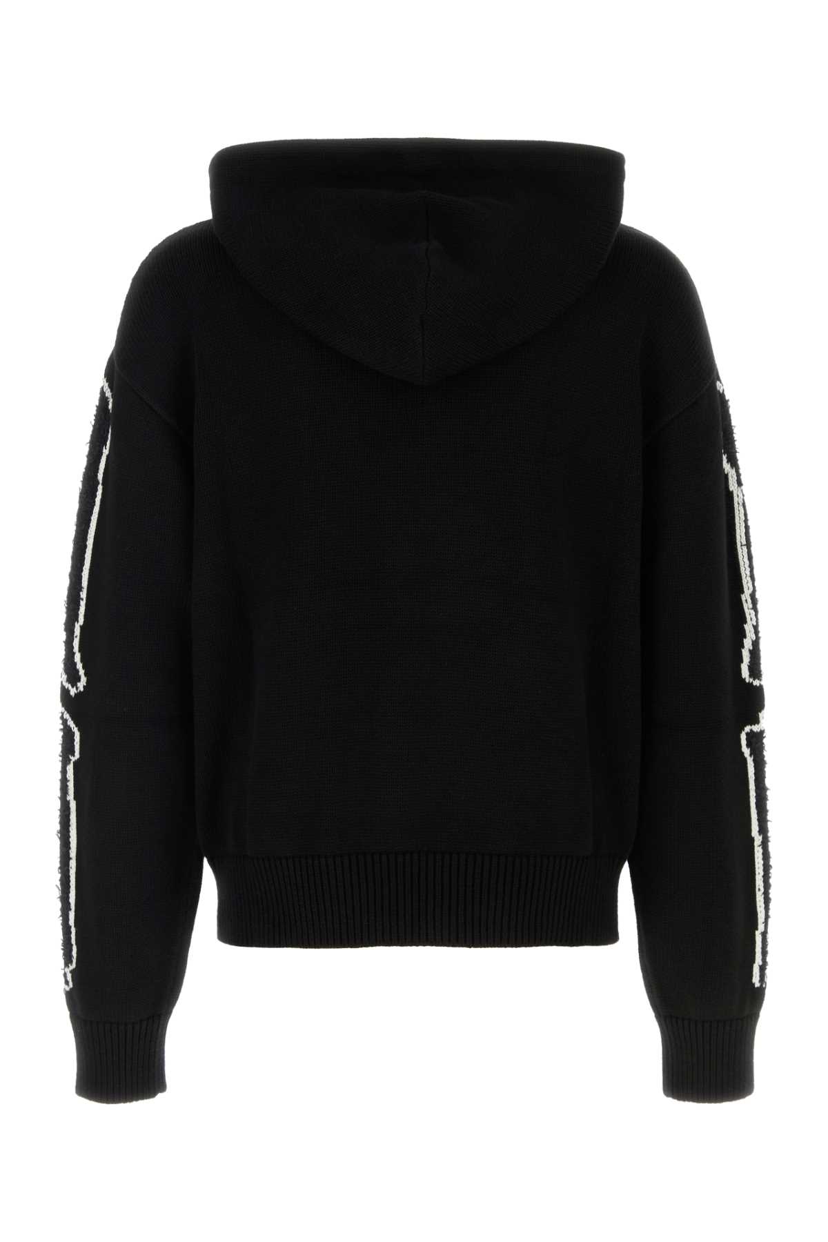 Amiri Bones Sweatshirt In Black