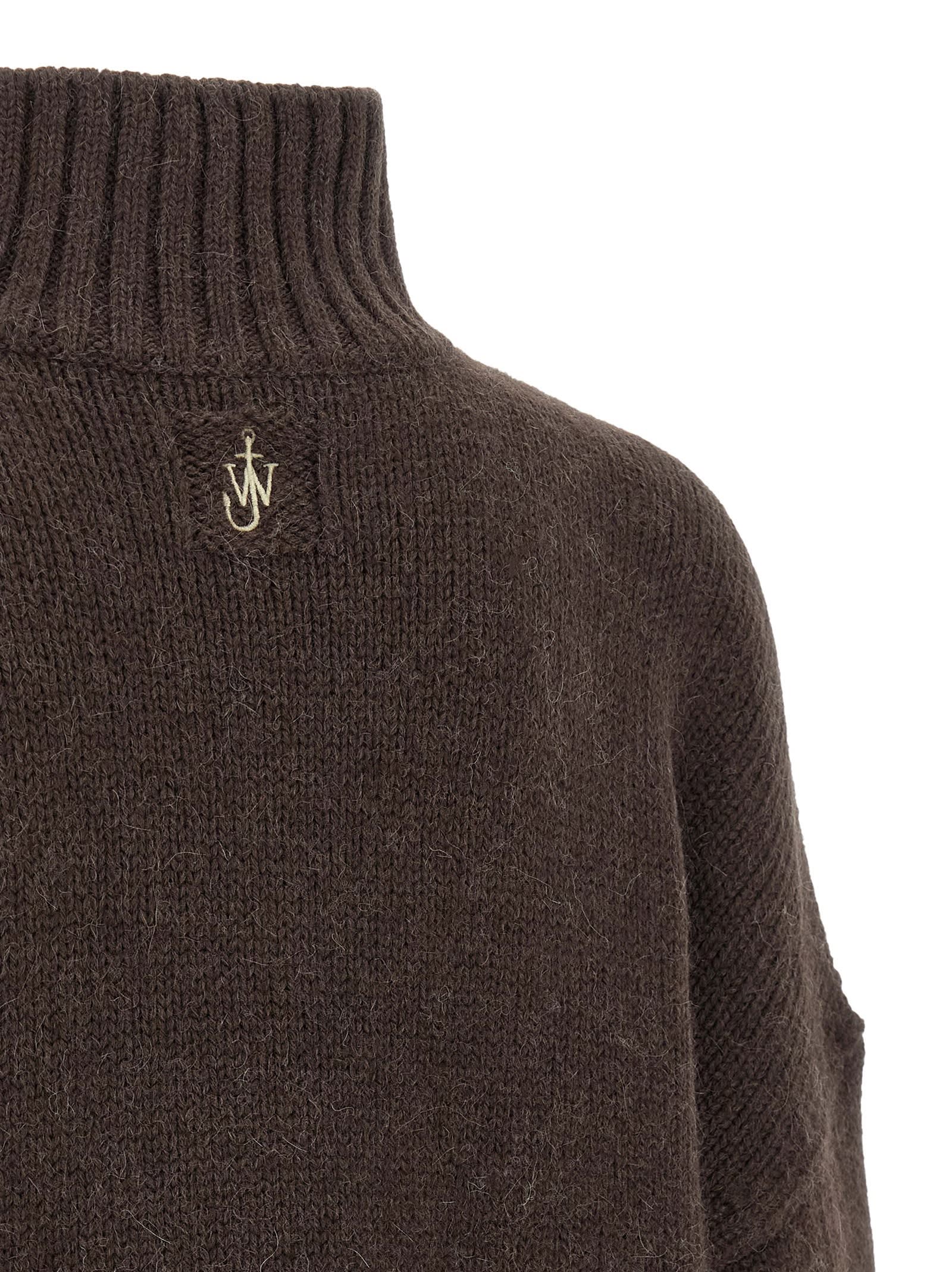 Jw Anderson J.w. Jersey Anderson With Contrast Pockets In Neutral