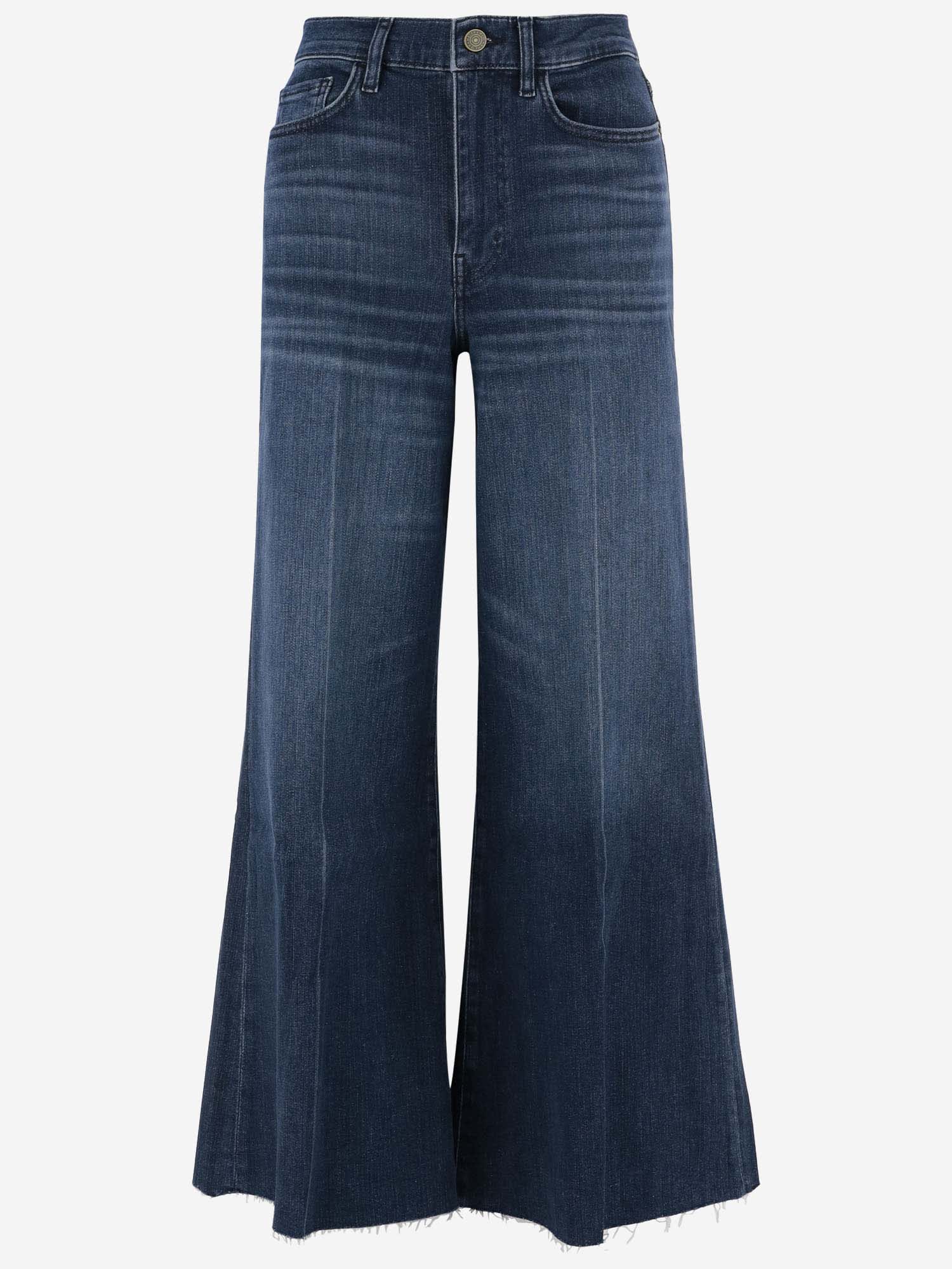 Shop Frame Stretch Denim Jeans In Denim Scuro