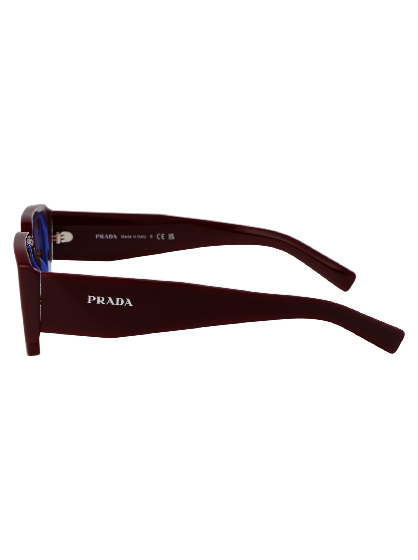 Shop Prada 0pr 06ys Sunglasses In 16m08s Etruscan/blue