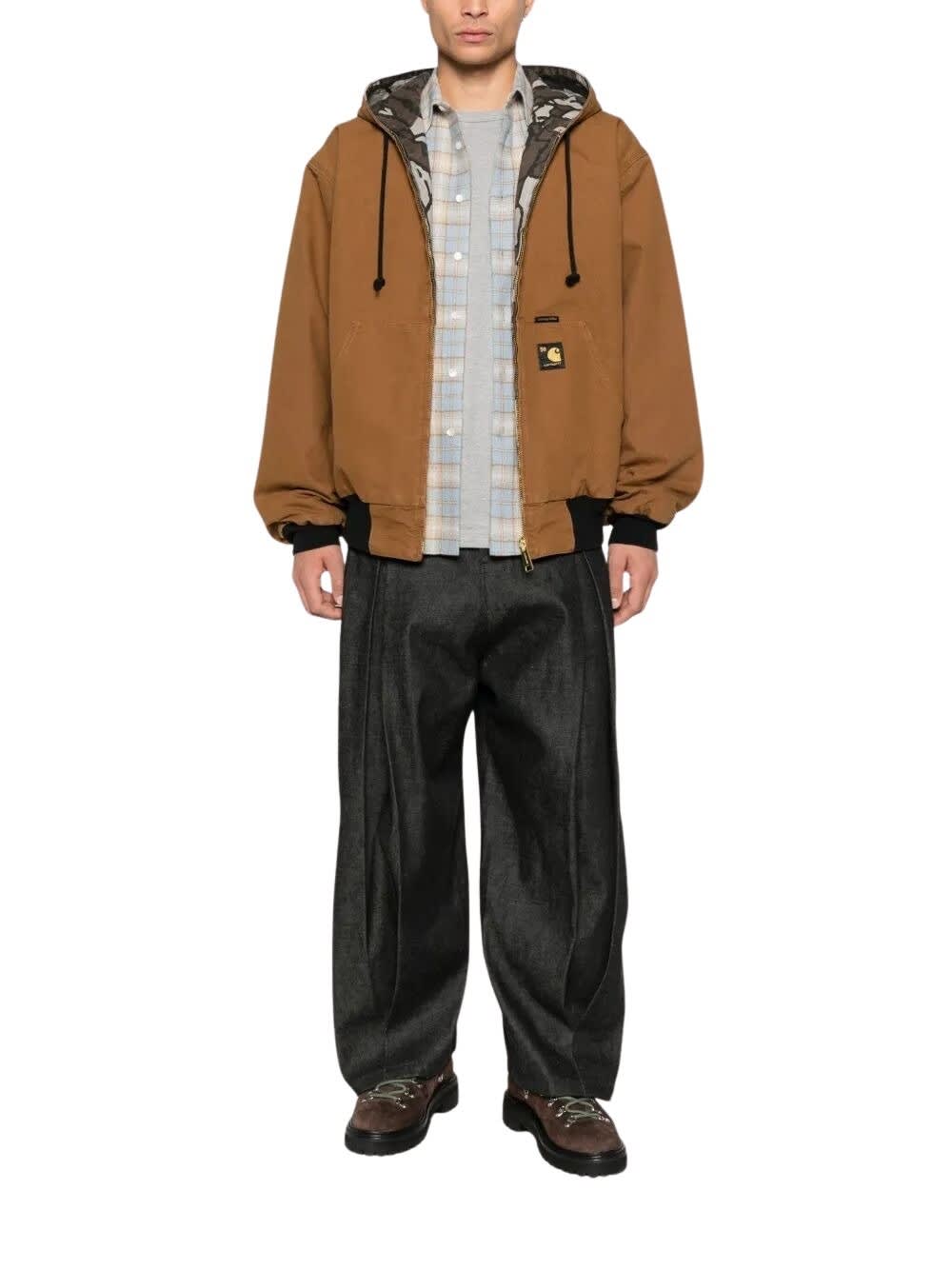 Carhartt 50 Years Anniversary Og Active Jacket Canvas Jackets Beige In Brown