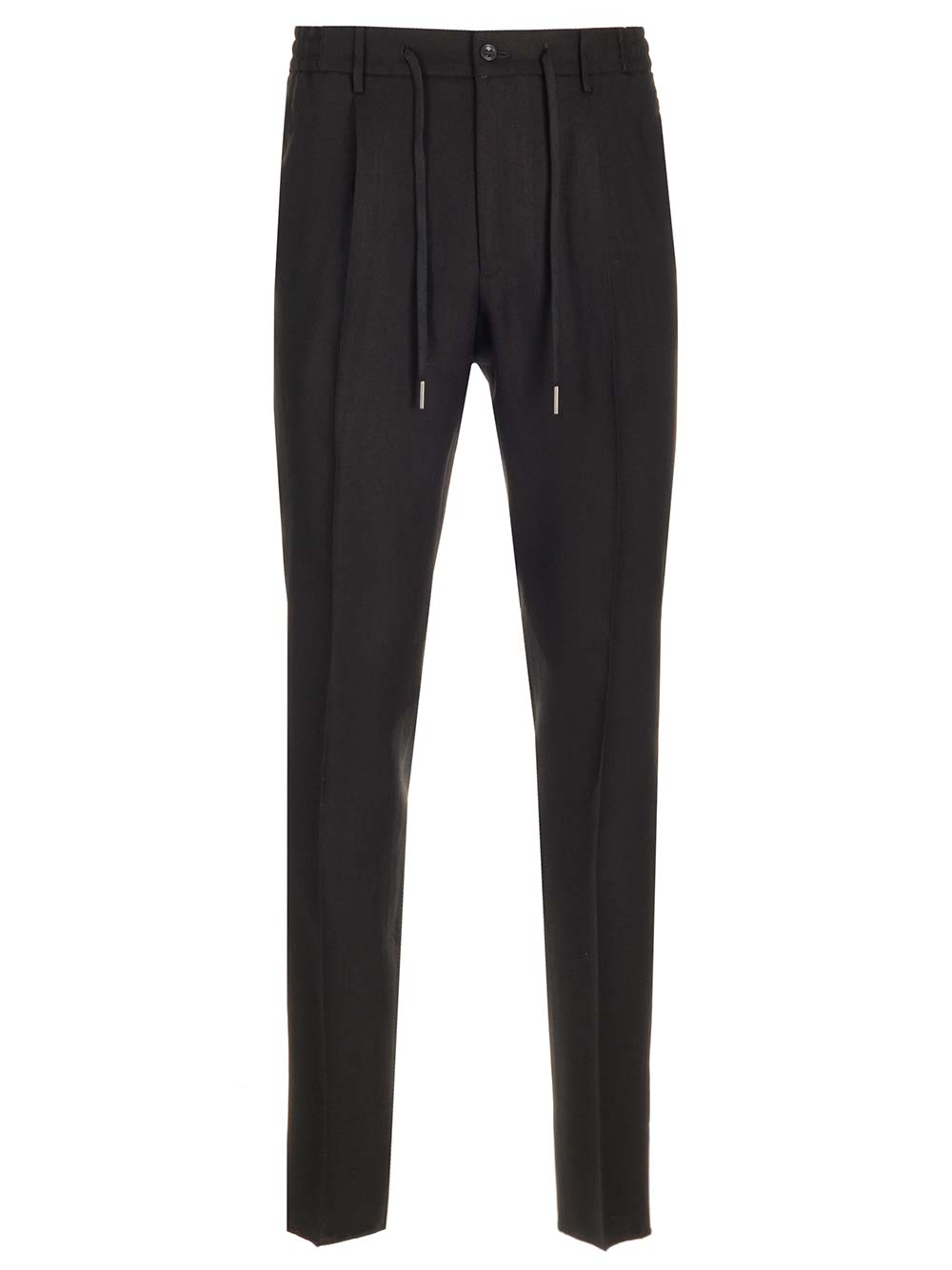 Shop Tagliatore Newman Tailored Trousers In Black