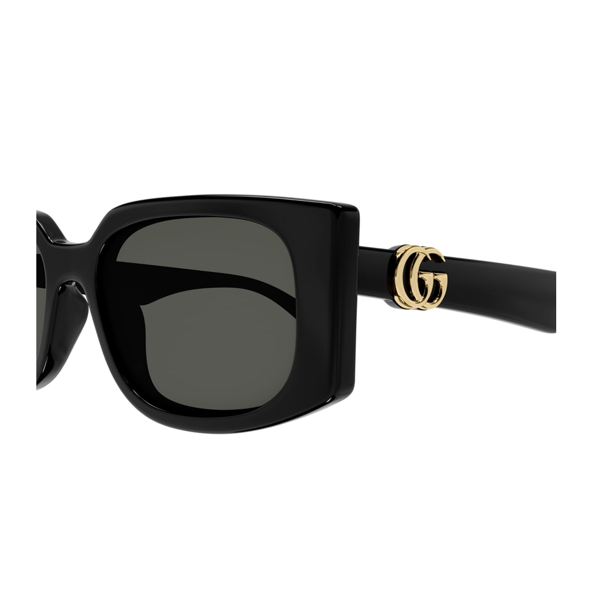 Shop Gucci Gg1534s Line Gg Logo Sunglasses In Nero