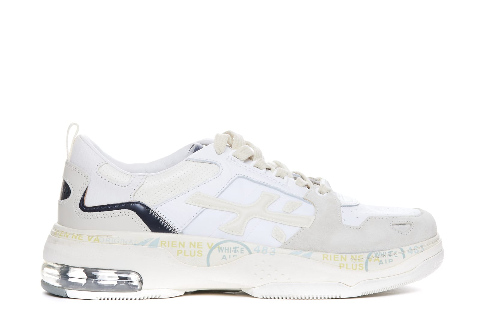 Shop Premiata Drake Sneakers In White