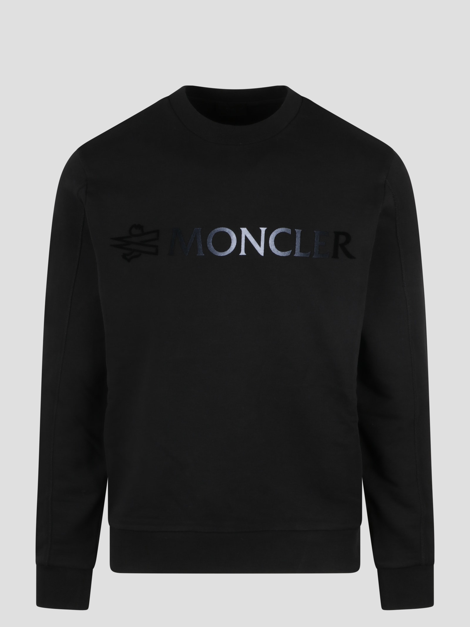 Moncler Men's Logoed Sweatshirt In Black
