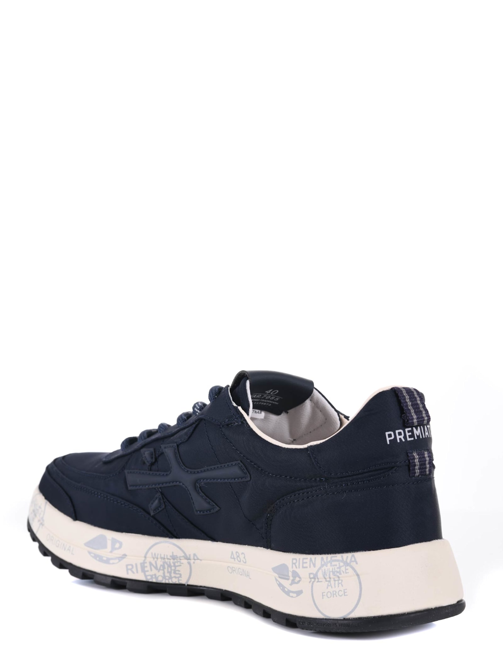 Shop Premiata Sneakers In Blue