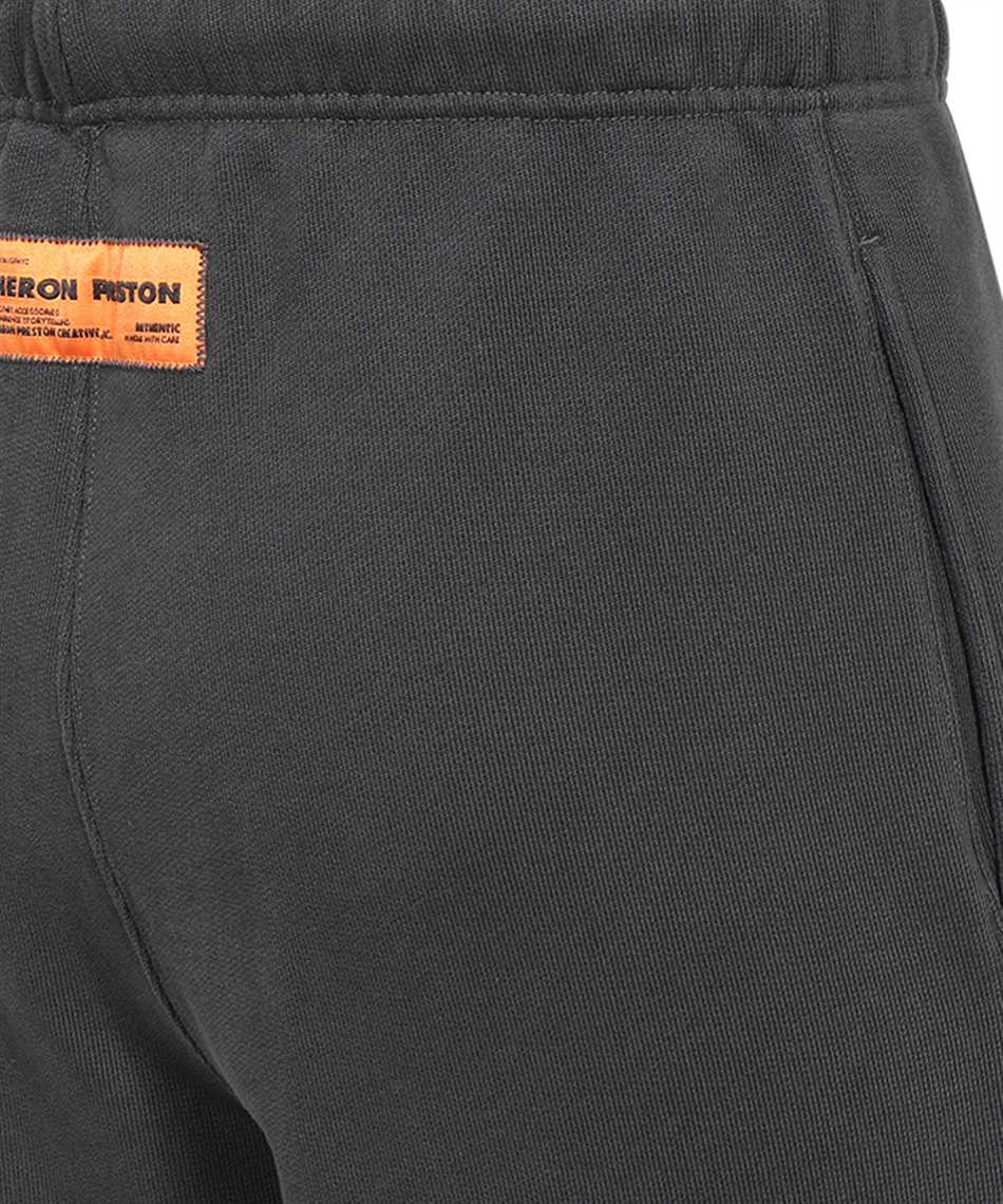 Heron Preston Tapered Cotton Track Pants In Black