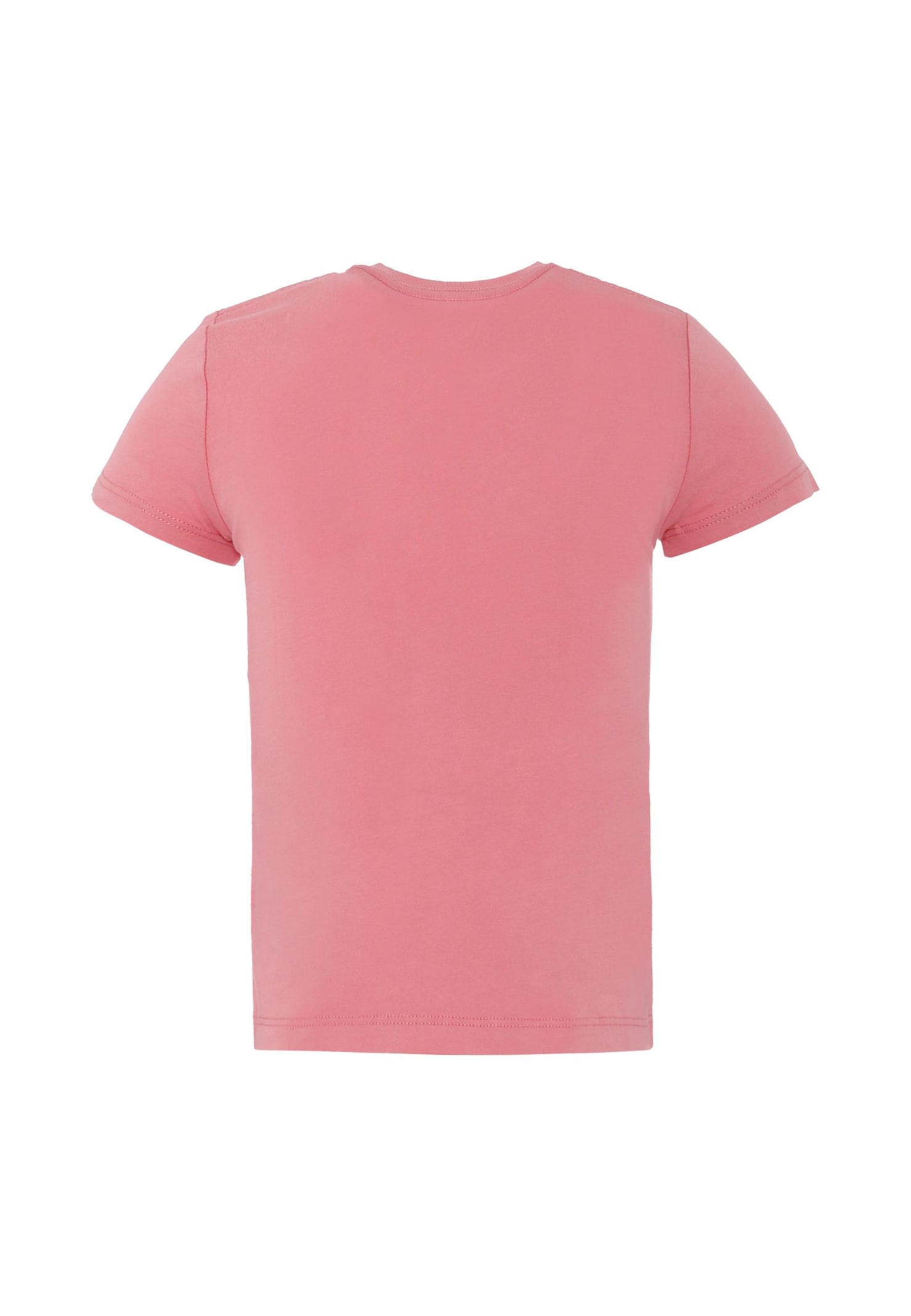 Ralph Lauren Cotton Bear Logo T-shirt In Pink