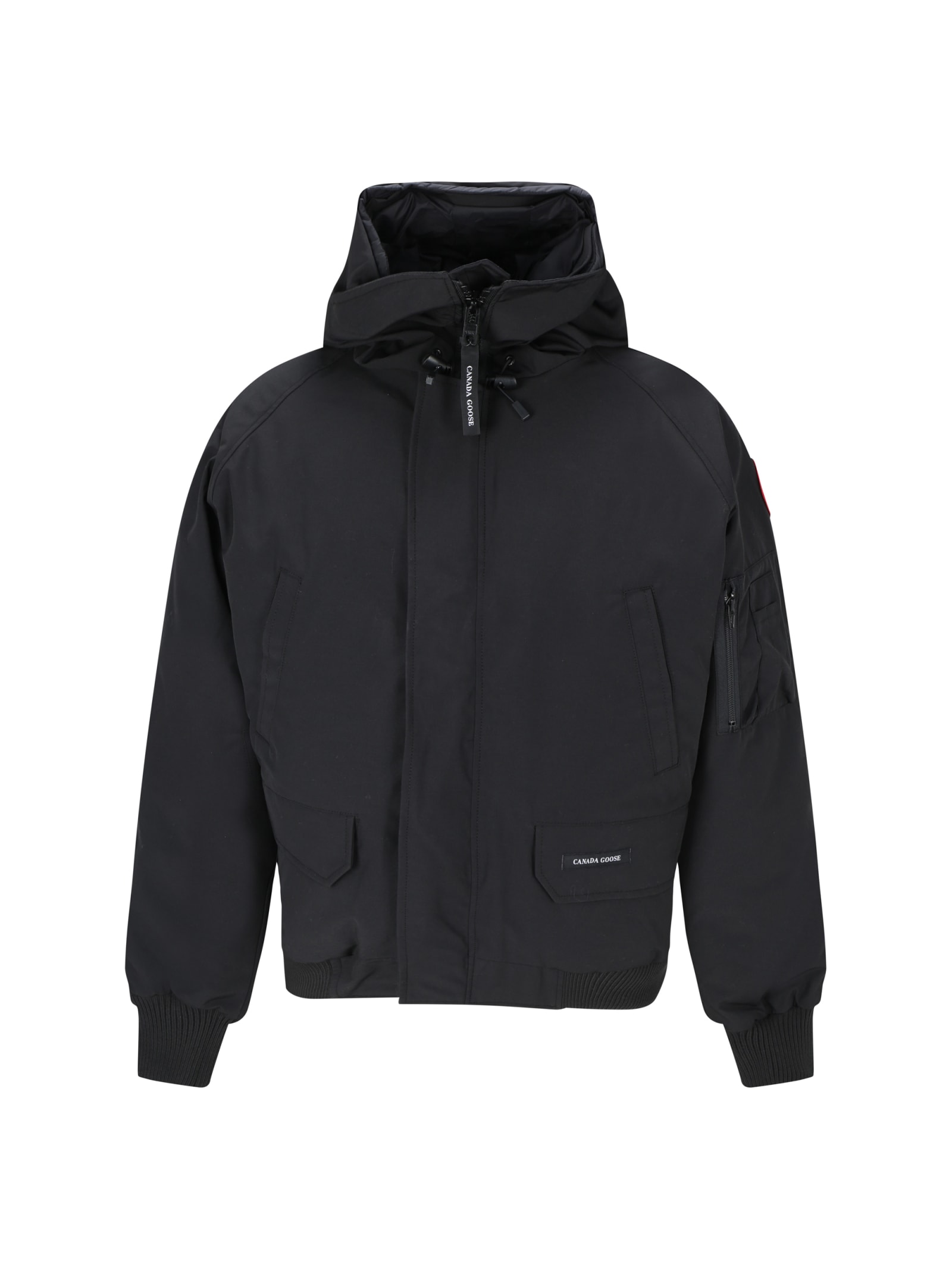 Shop Canada Goose Chilliwack Bomber Jacket In Nero