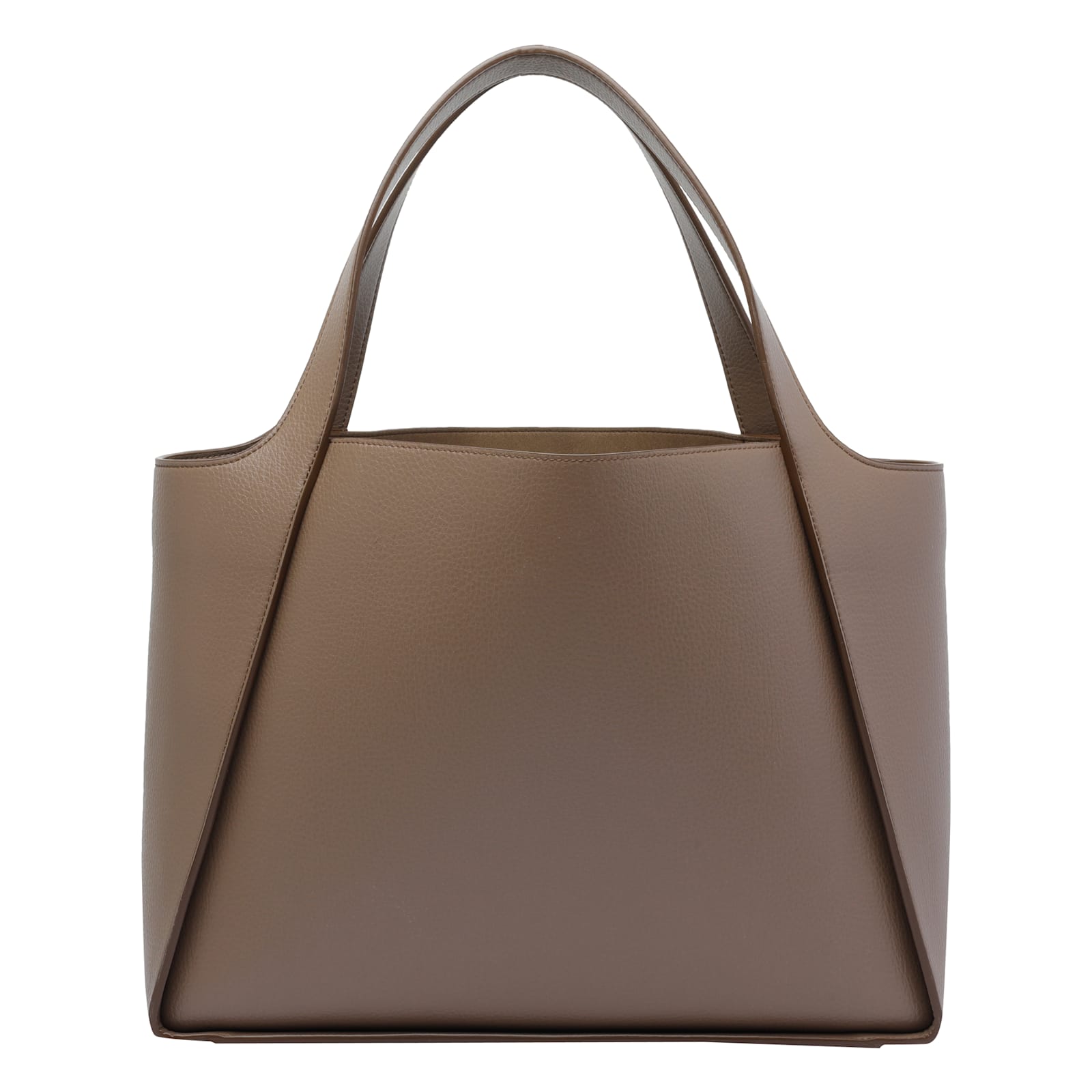 Stella Mccartney Large Tote With Logo In Pink