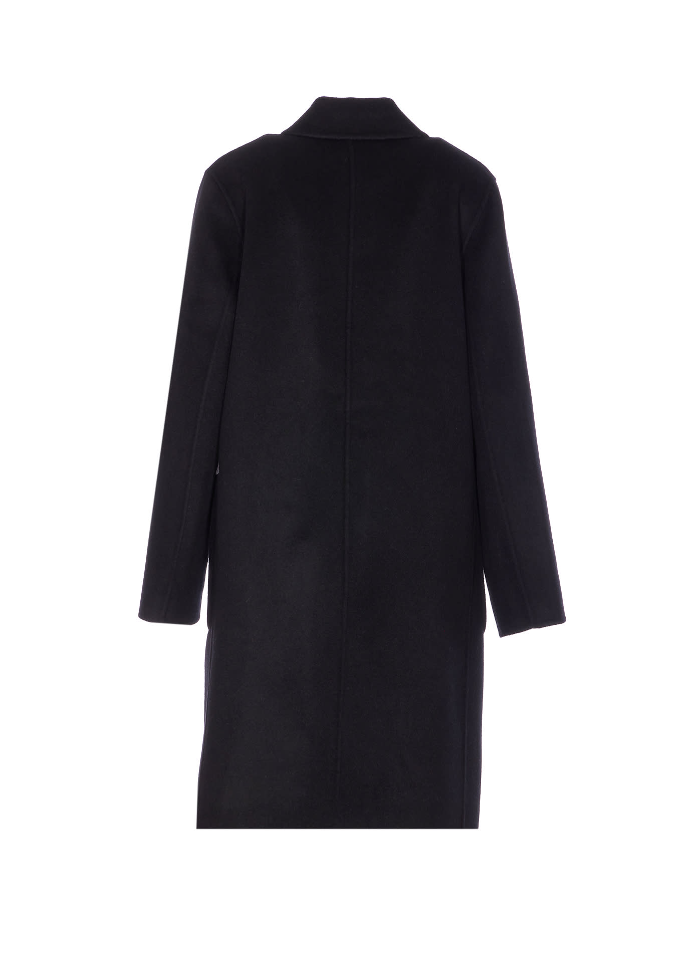 Tory Burch Jacquard T-monogram Coat In Black