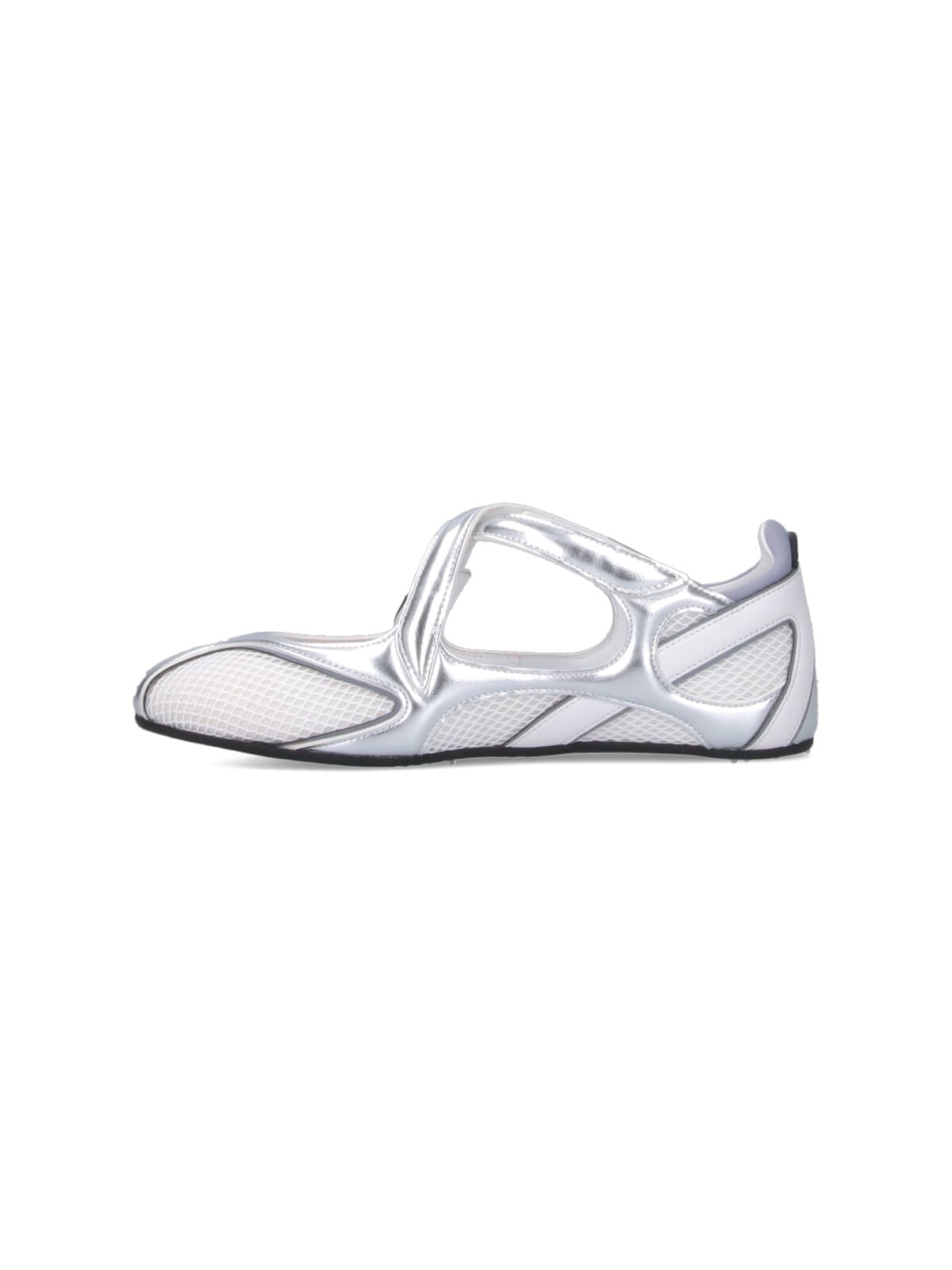 Attico Floor 01 Flat Ballet Flats In Multi