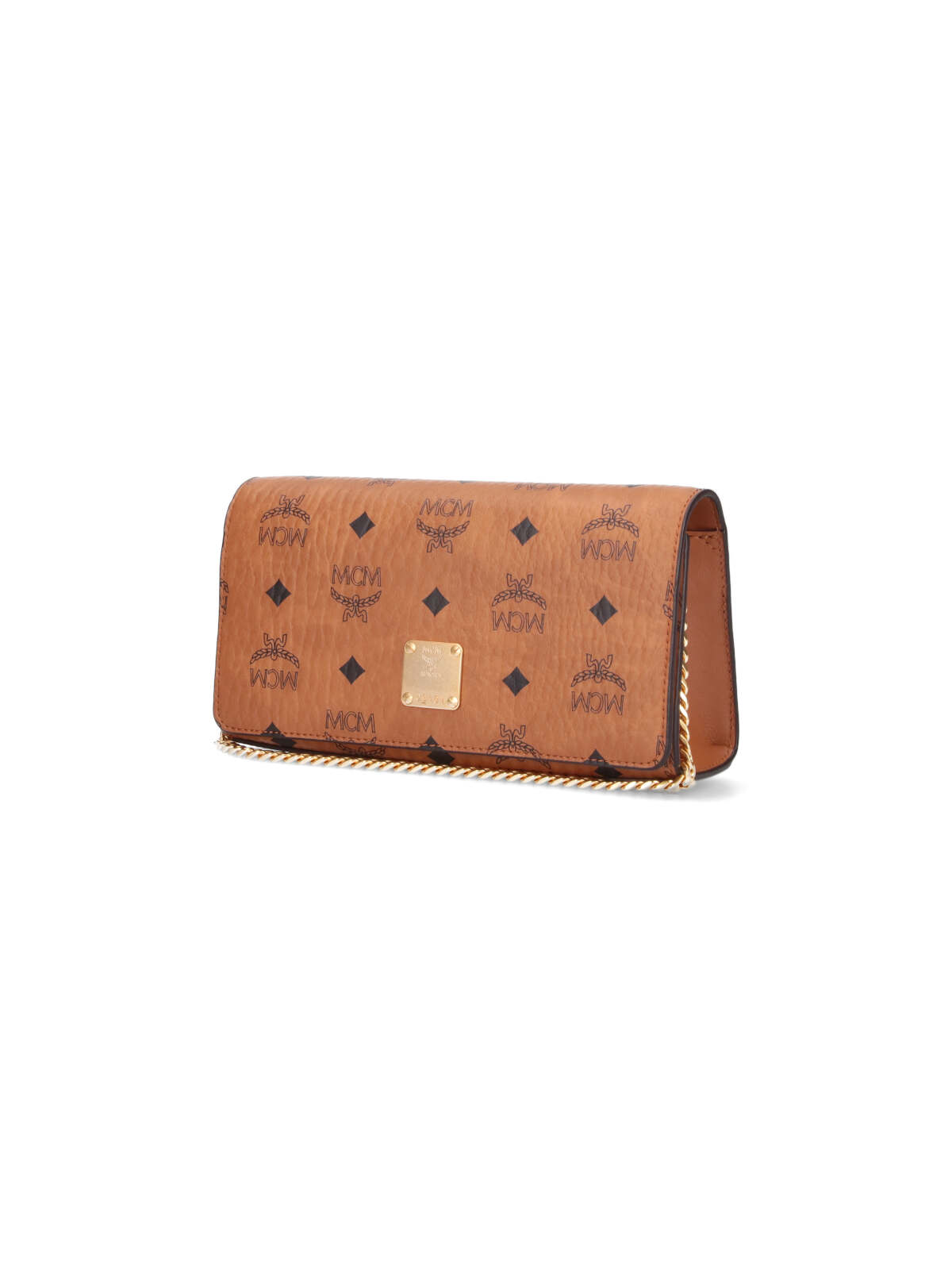 Mcm Aren Mini Bag In Brown