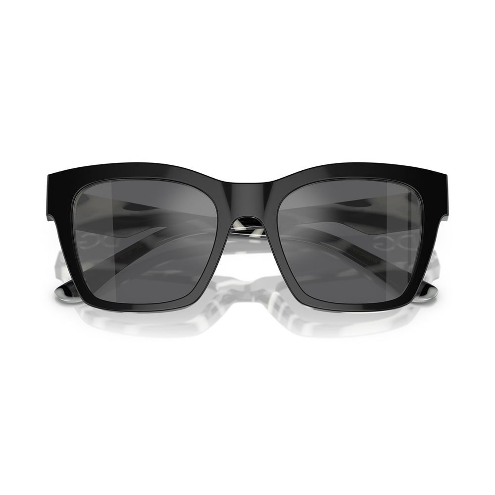 Shop Dolce &amp; Gabbana Eyewear Eyewear In Nero/grigio Specchiato