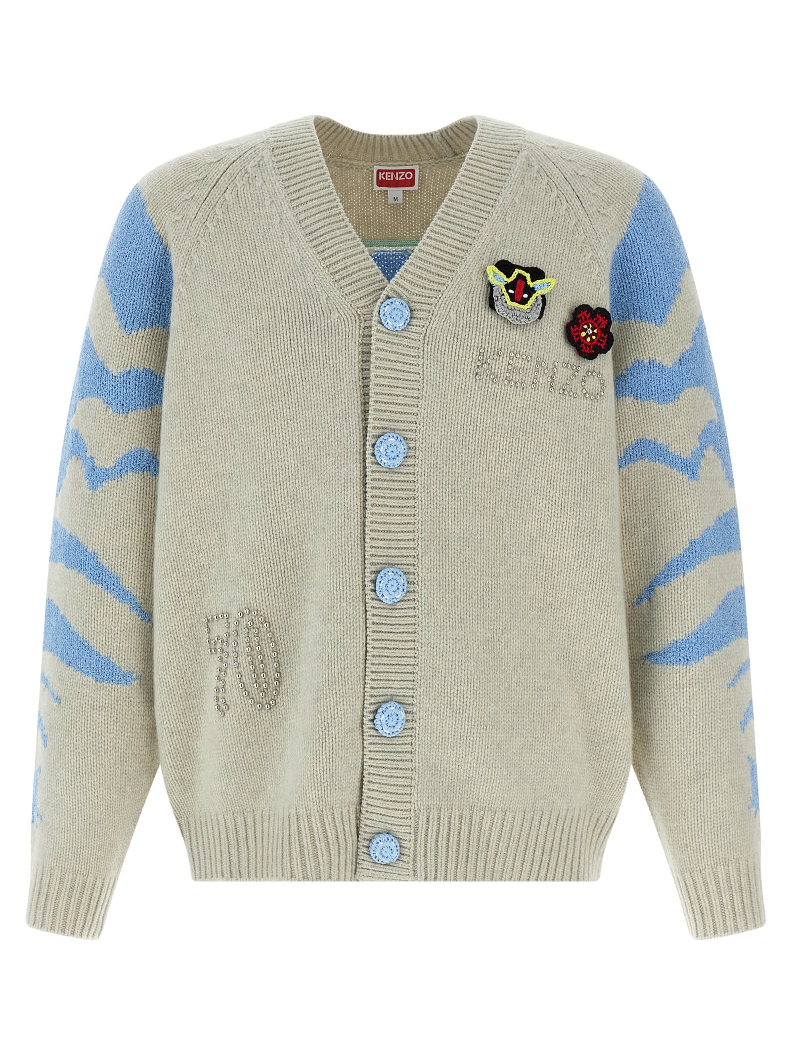 Kenzo Pachinko Cardigan In Multi