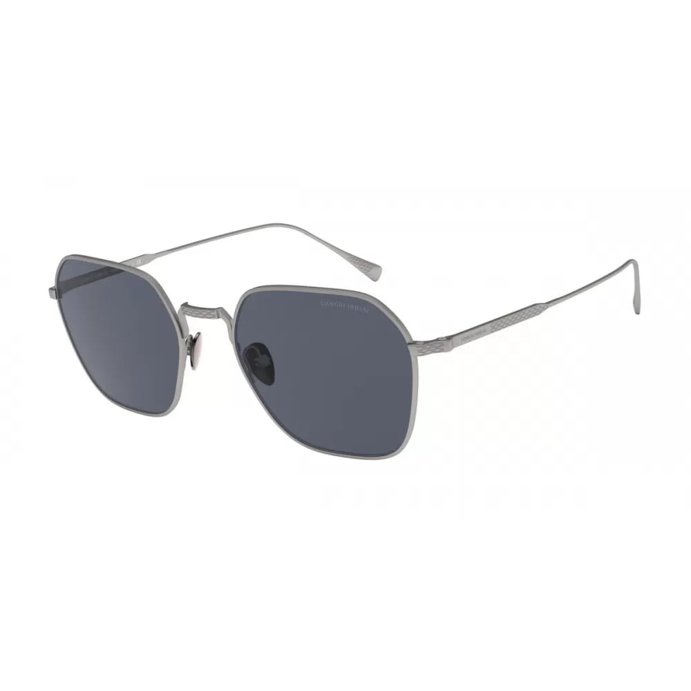 Shop Giorgio Armani Ar6104 3003/87 Sunglasses In Grigio