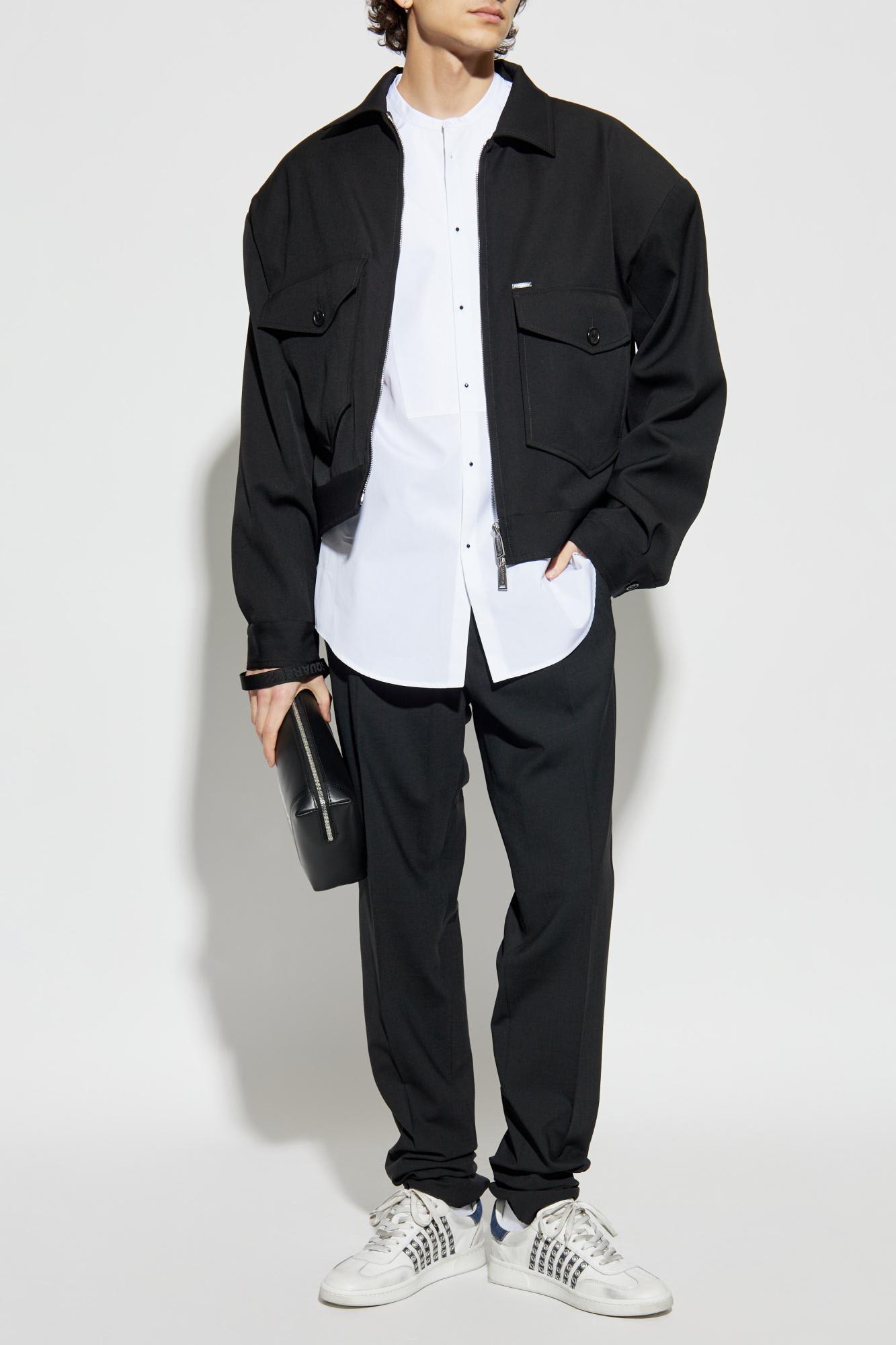 Dsquared2 Pants With Logo In Black