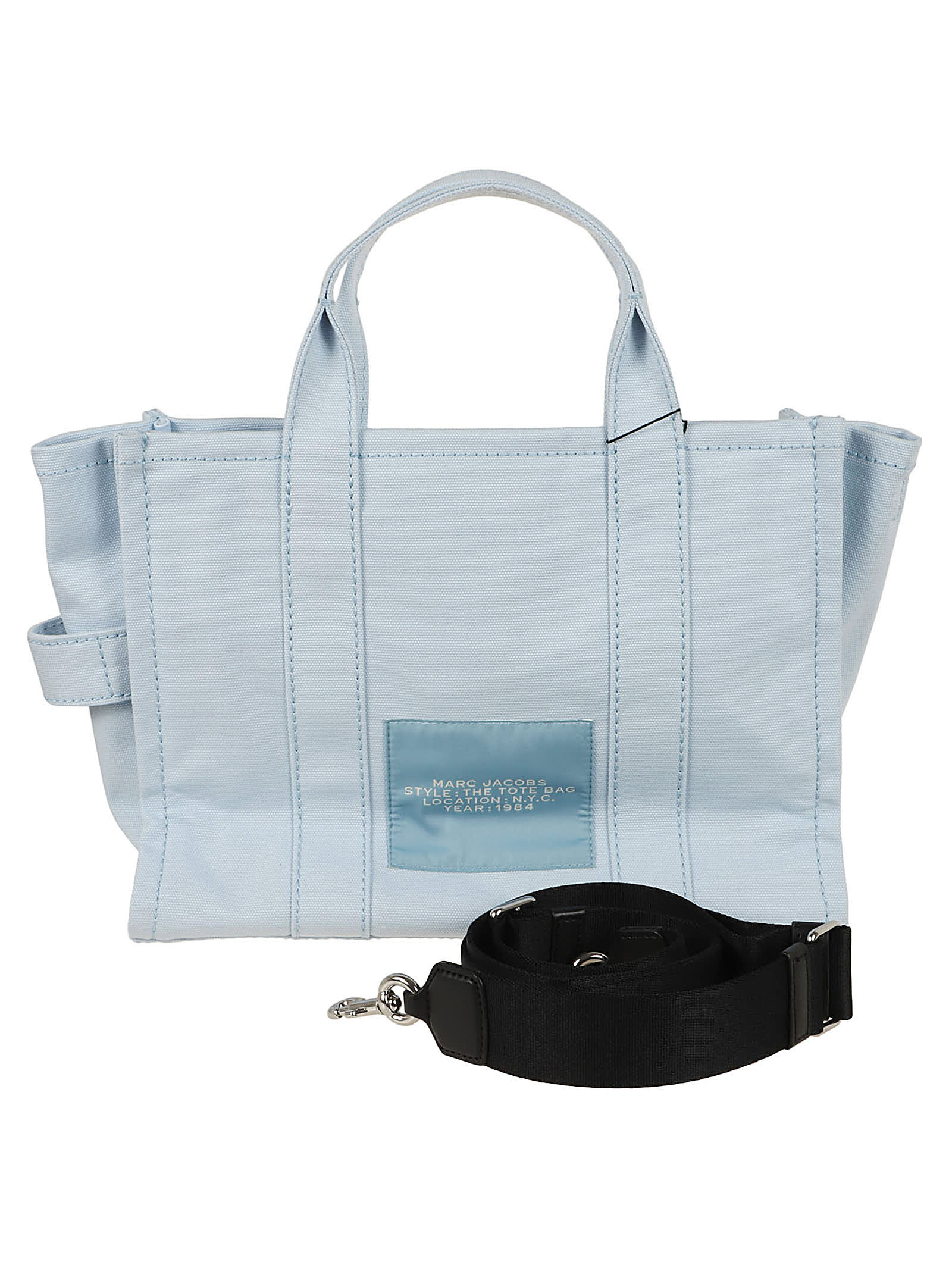 Shop Marc Jacobs The Medium Tote In Cloud Blue