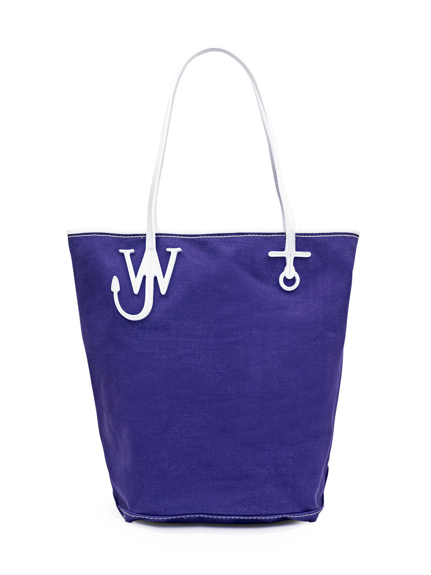 Jw Anderson Anchor Tote Bag In Blue/white
