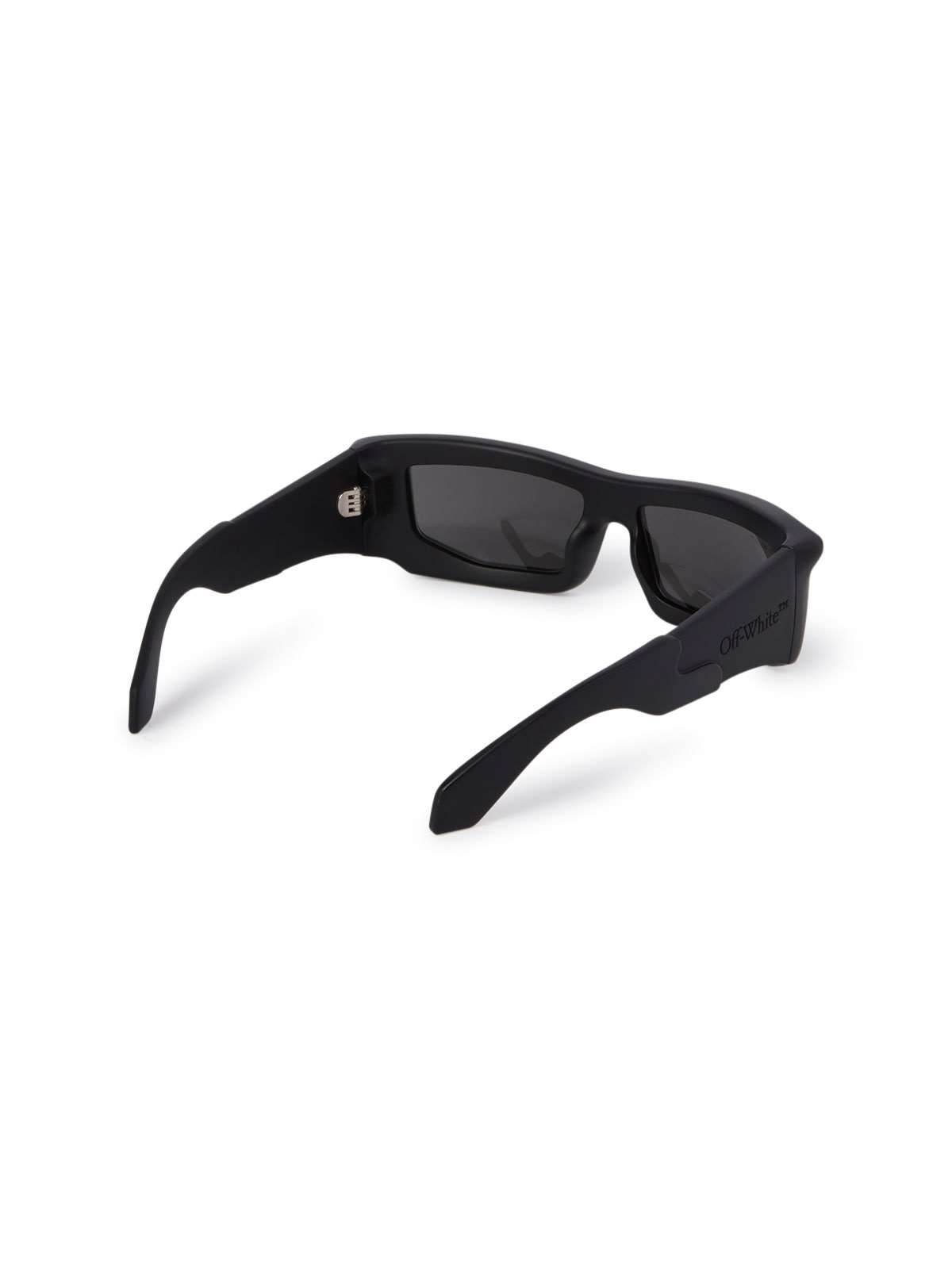 Shop Off-white Volcanite Sunglasses Black Dar Sunglasses