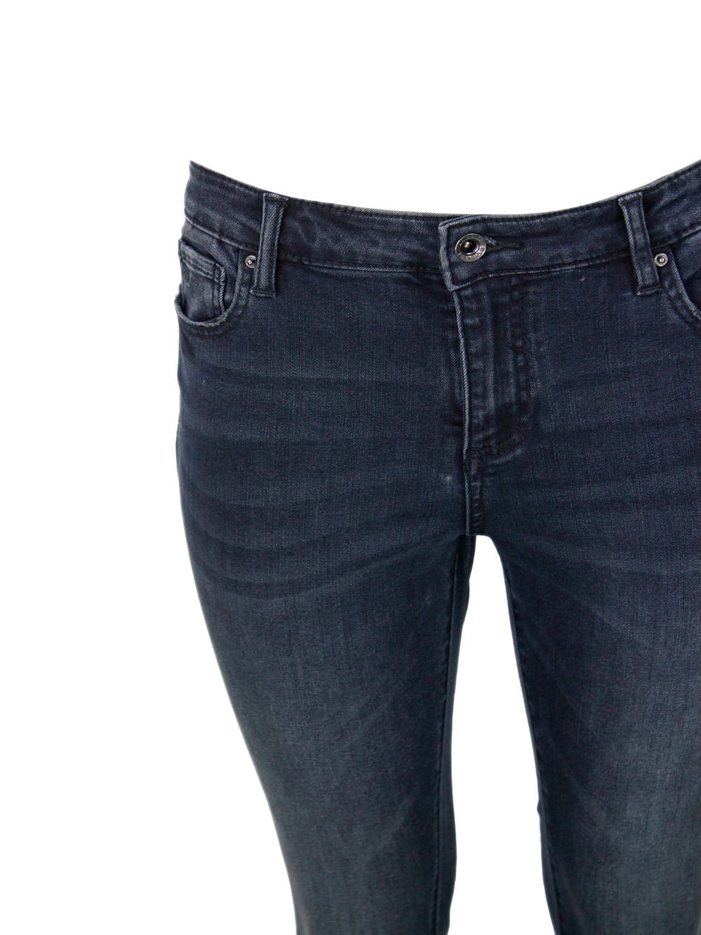 Shop Armani Exchange Pants In Denim