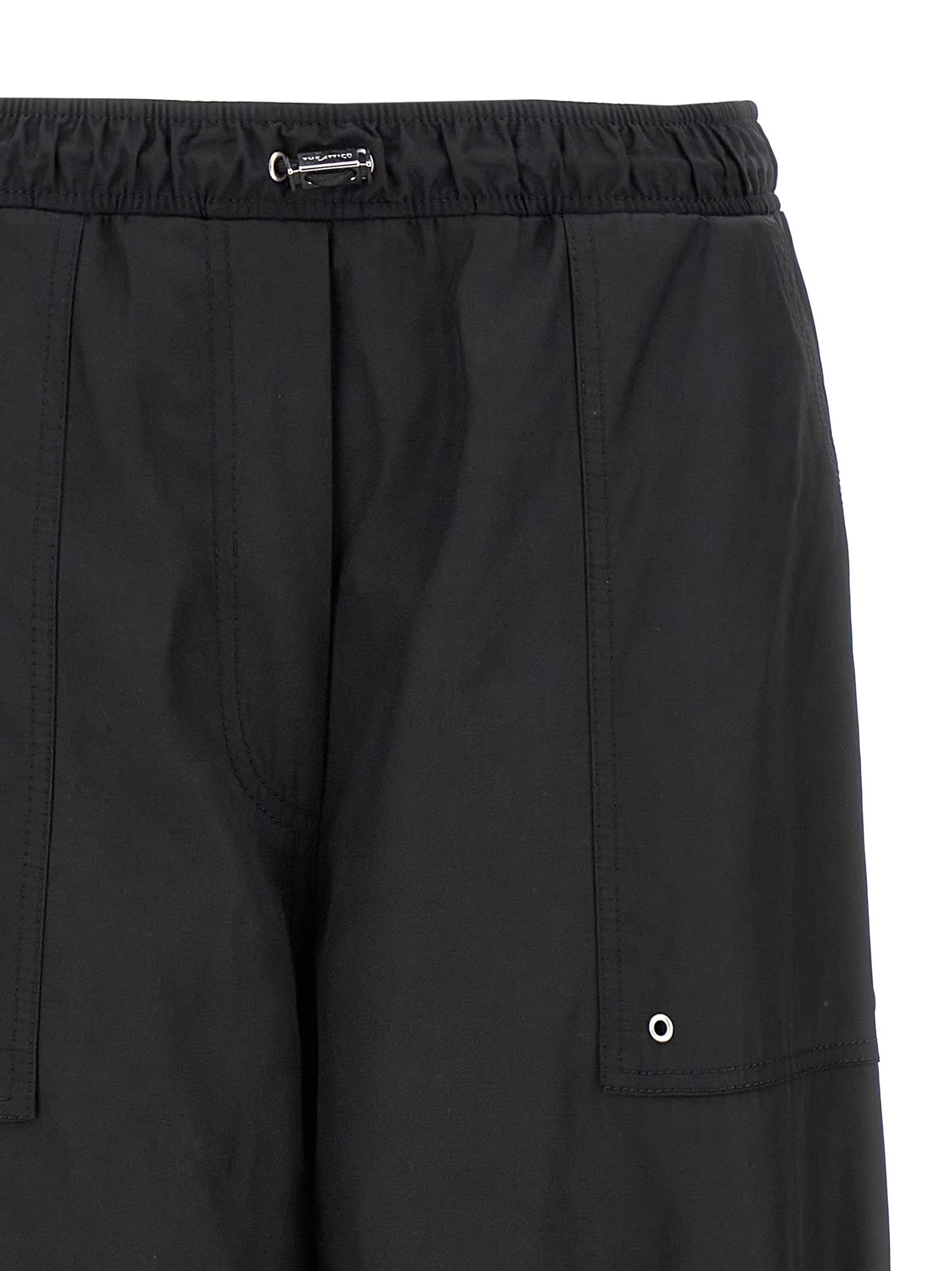 Attico Elegant Long Pants For Women In Black