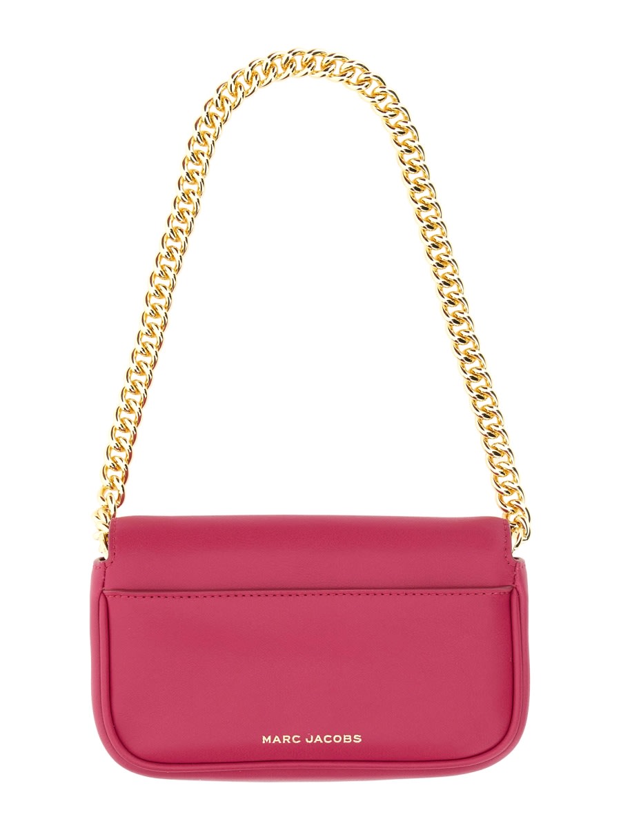 Shop Marc Jacobs The J Marc Bag In Fuchsia