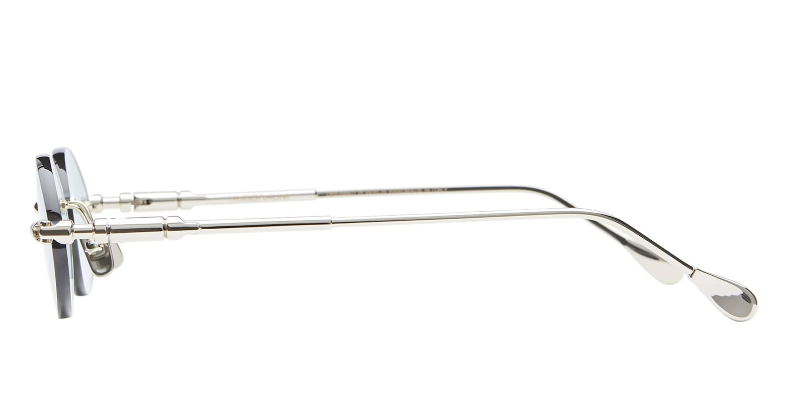 Kuboraum Mask H62 Lg - Light Gold Sunglasses In Blue