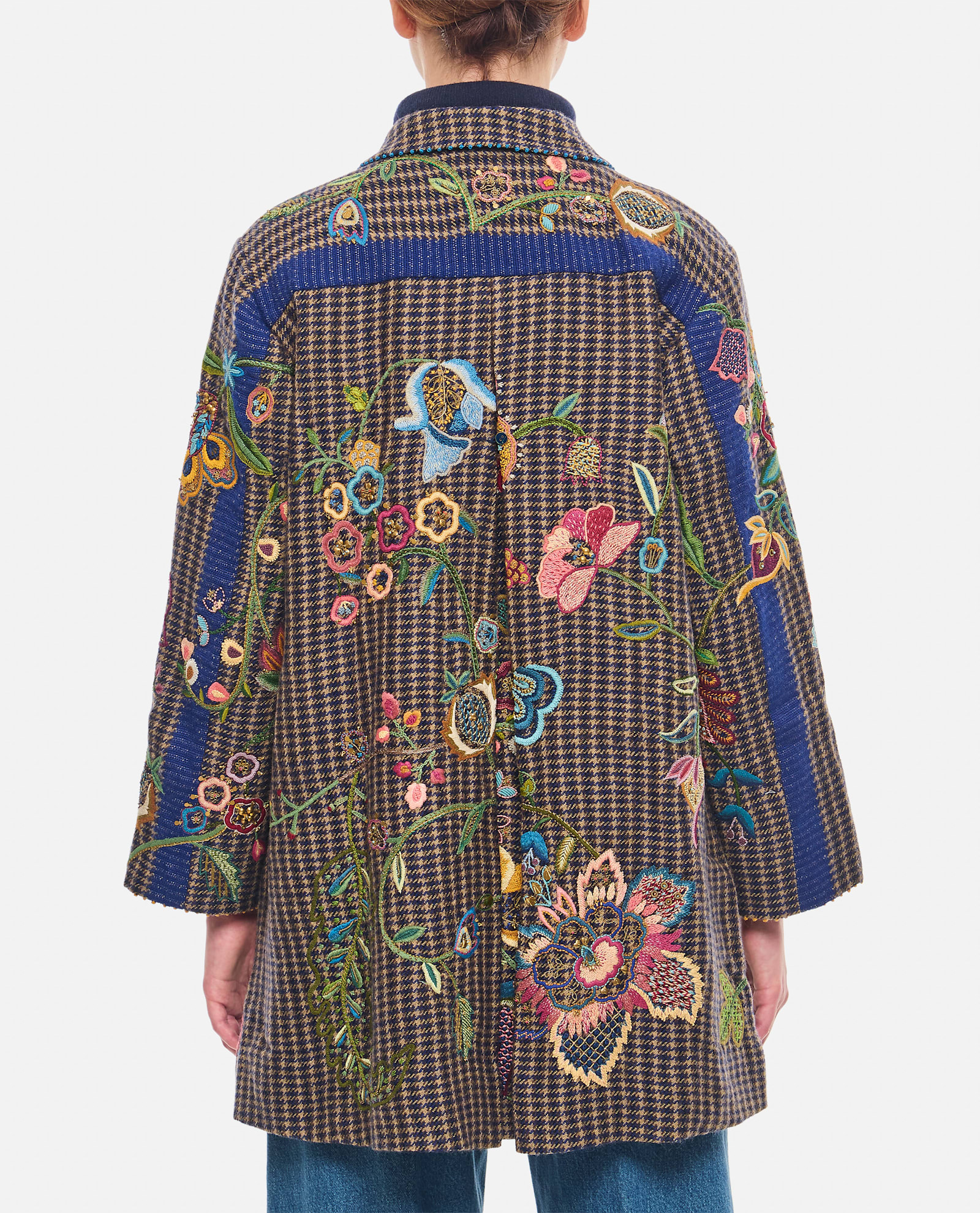 PÉRO EMBROIDERED DOUBLE FACE JACKET 