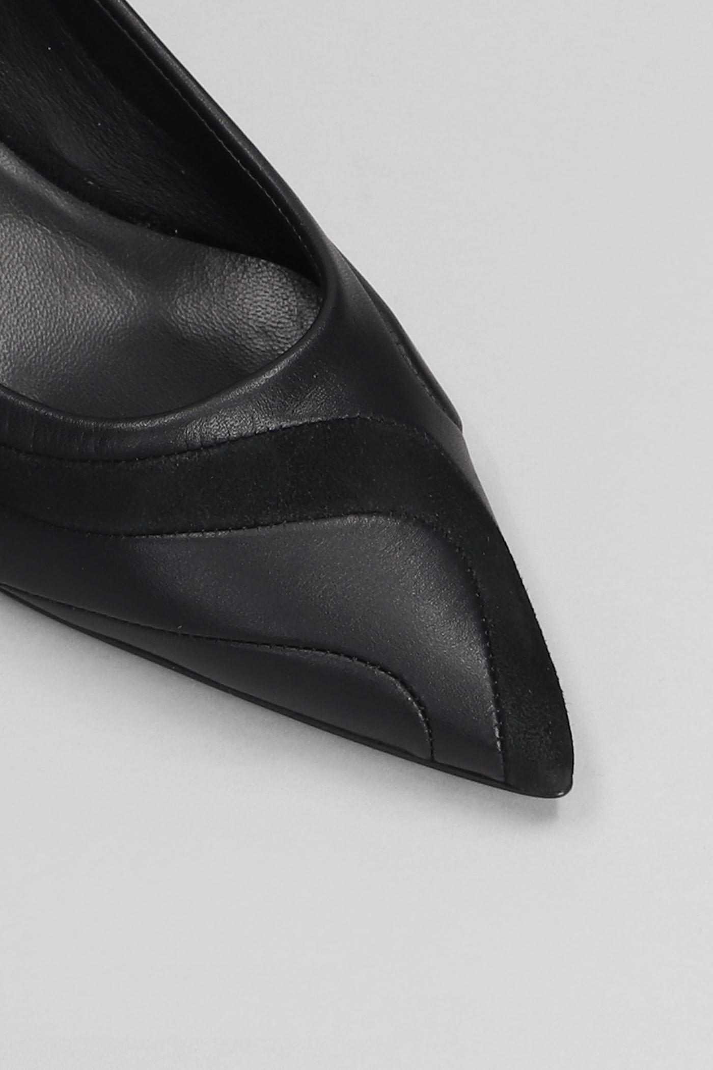 Shop Marc Ellis Pumps In Black Suede And Leather