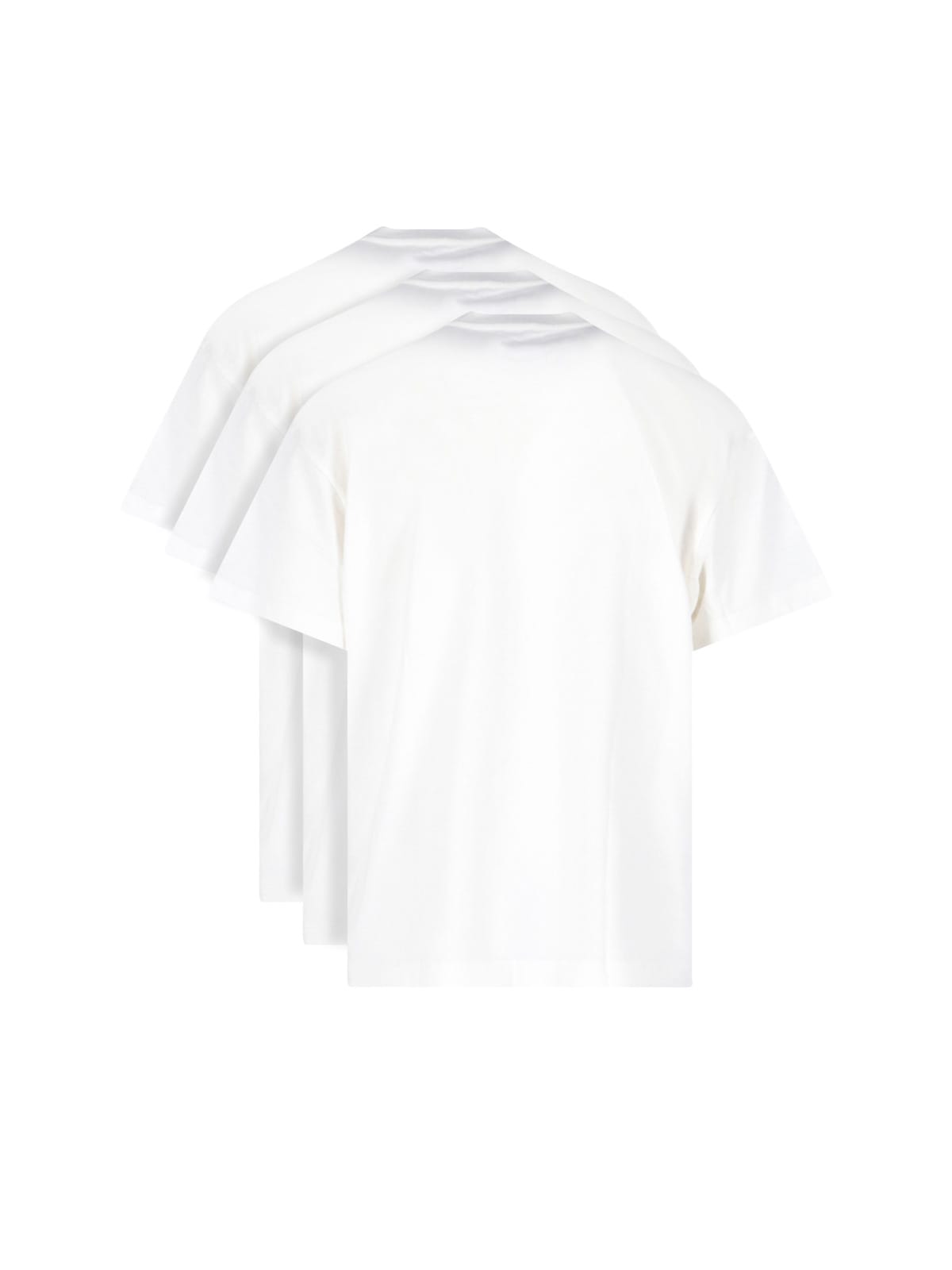 Shop Jil Sander Logo T-shirt Set In White