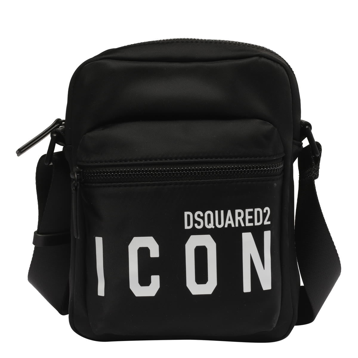 Shop Dsquared2 Be Icon Crossbody In Bianco