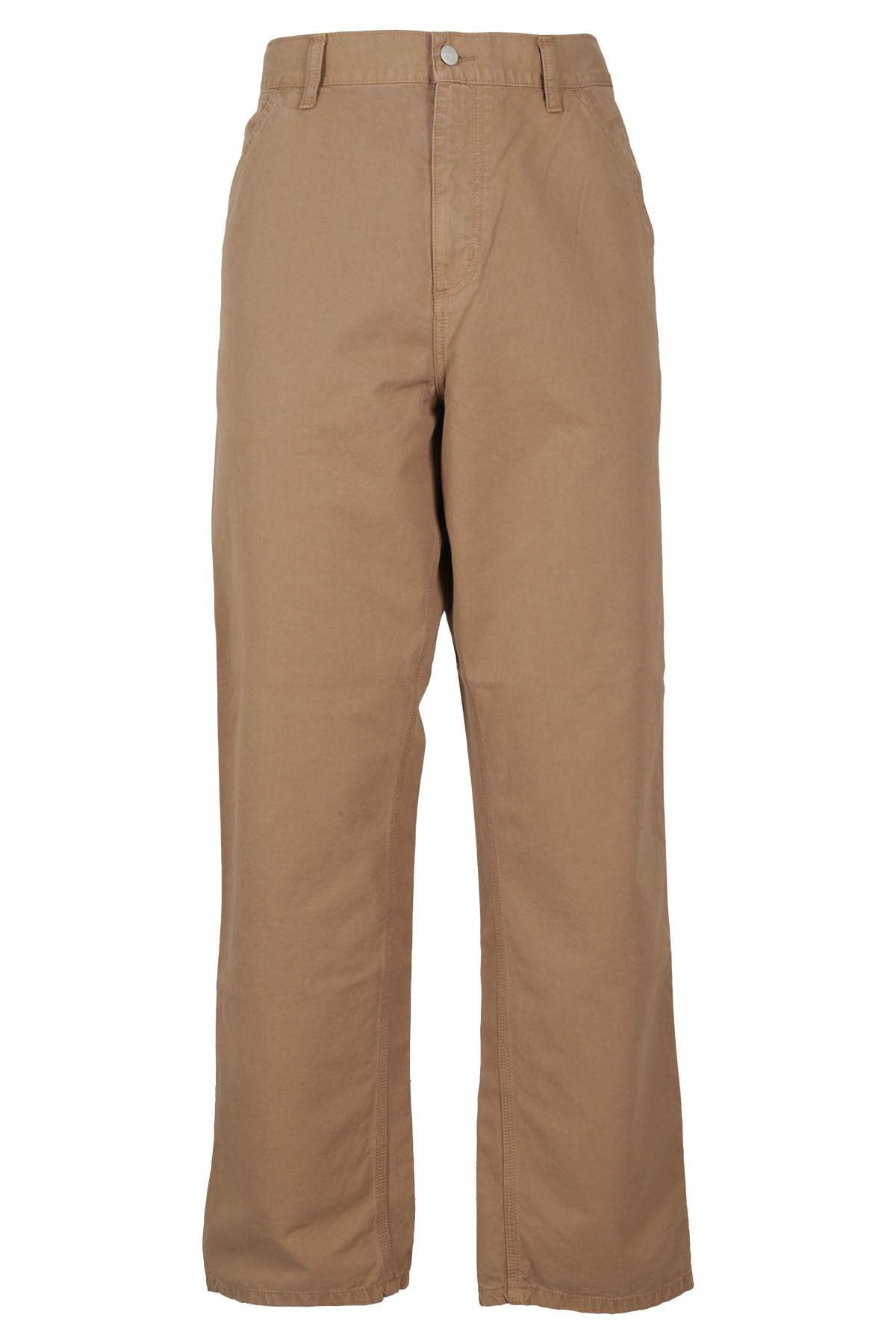 Shop Carhartt Single Knee Pant Newcomb Drill In Buffalo Garment Dyed