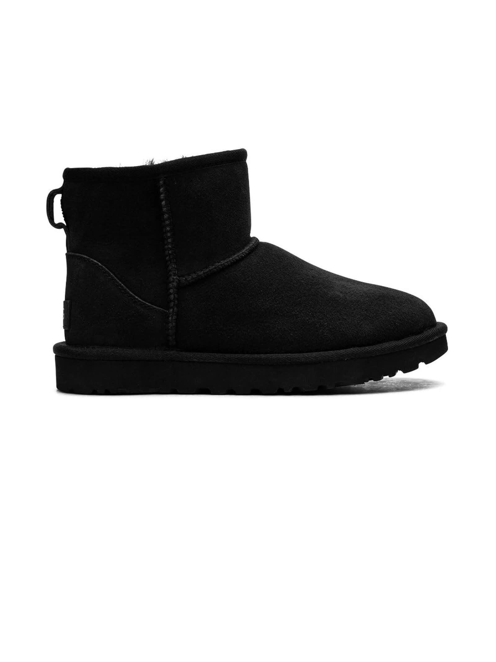 Shop Ugg Black Classic Mini Ii Boot