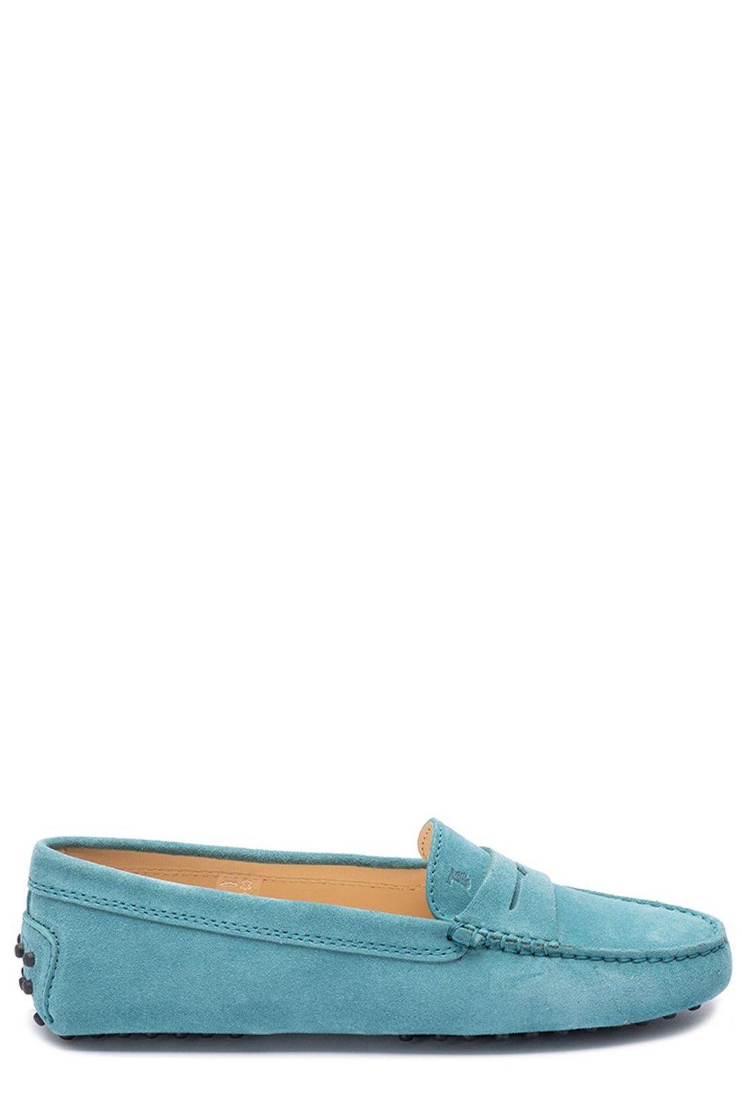 Tod's Gommino Penny-slot Suede Loafers