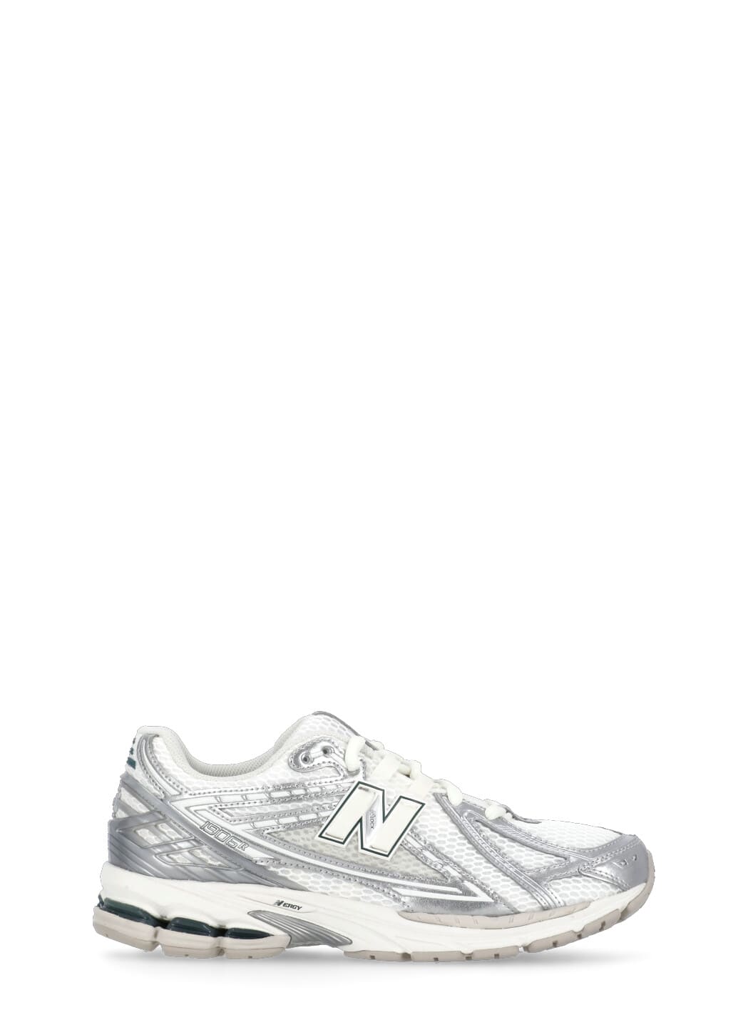 New Balance Woman Sneakers Silver Size 6.5 Textile Fibers, Synthetic Fibers In Silver