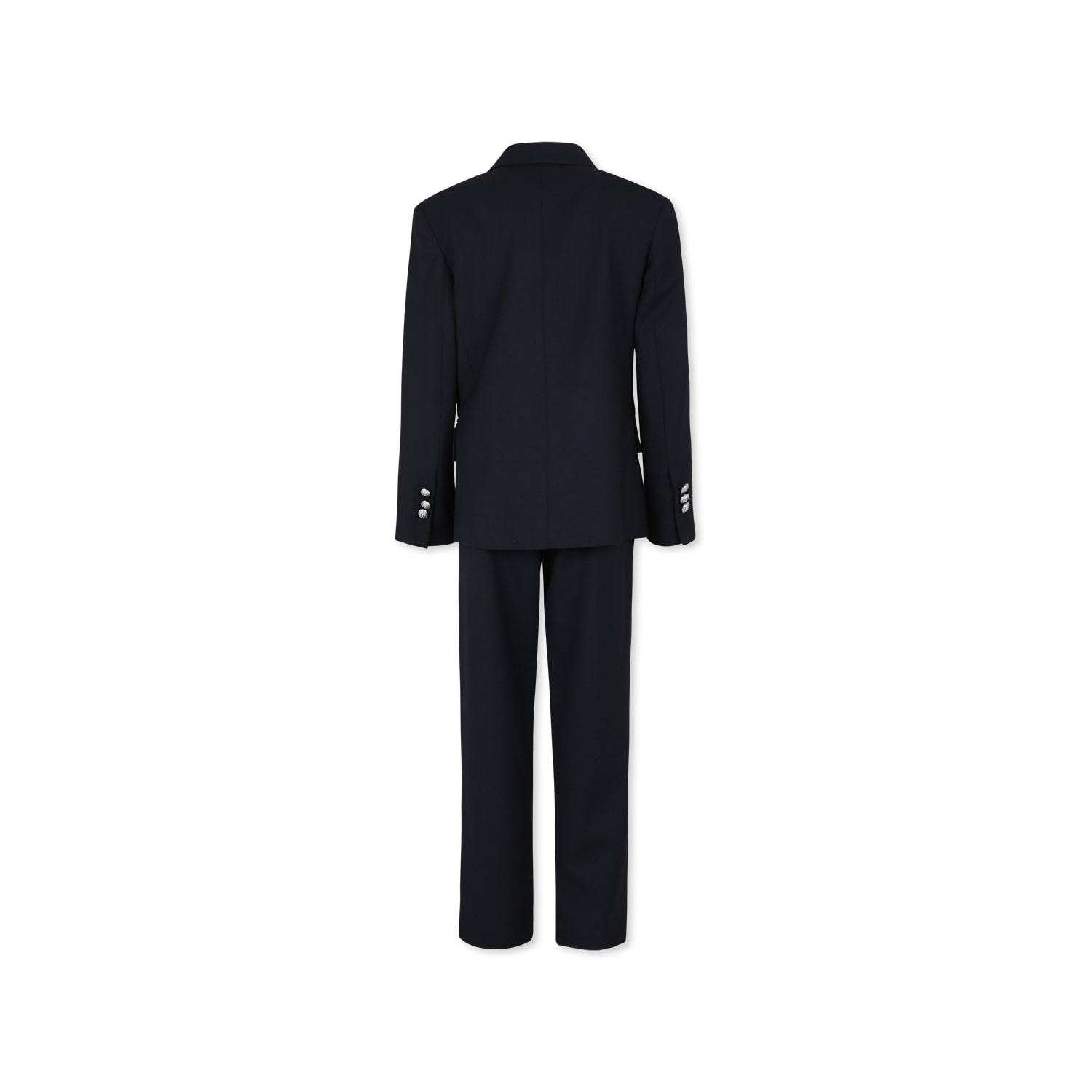 Shop Balmain Blue Suit For Boy