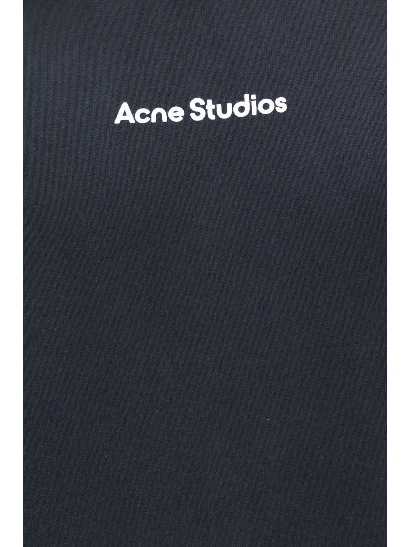 Shop Acne Studios Hoodie In Black