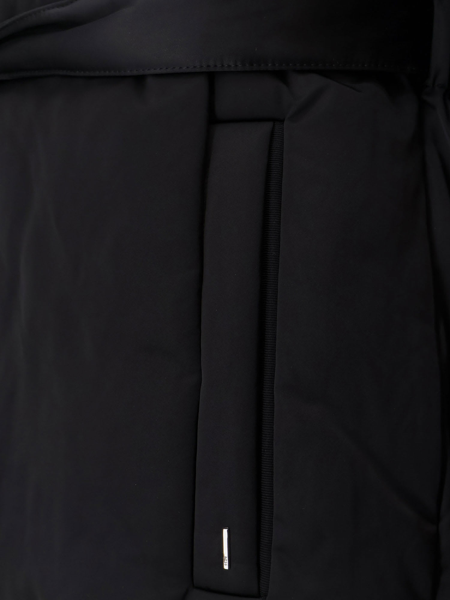 Hugo Boss Plyssa Recycled Polyester Down Jacket In Black