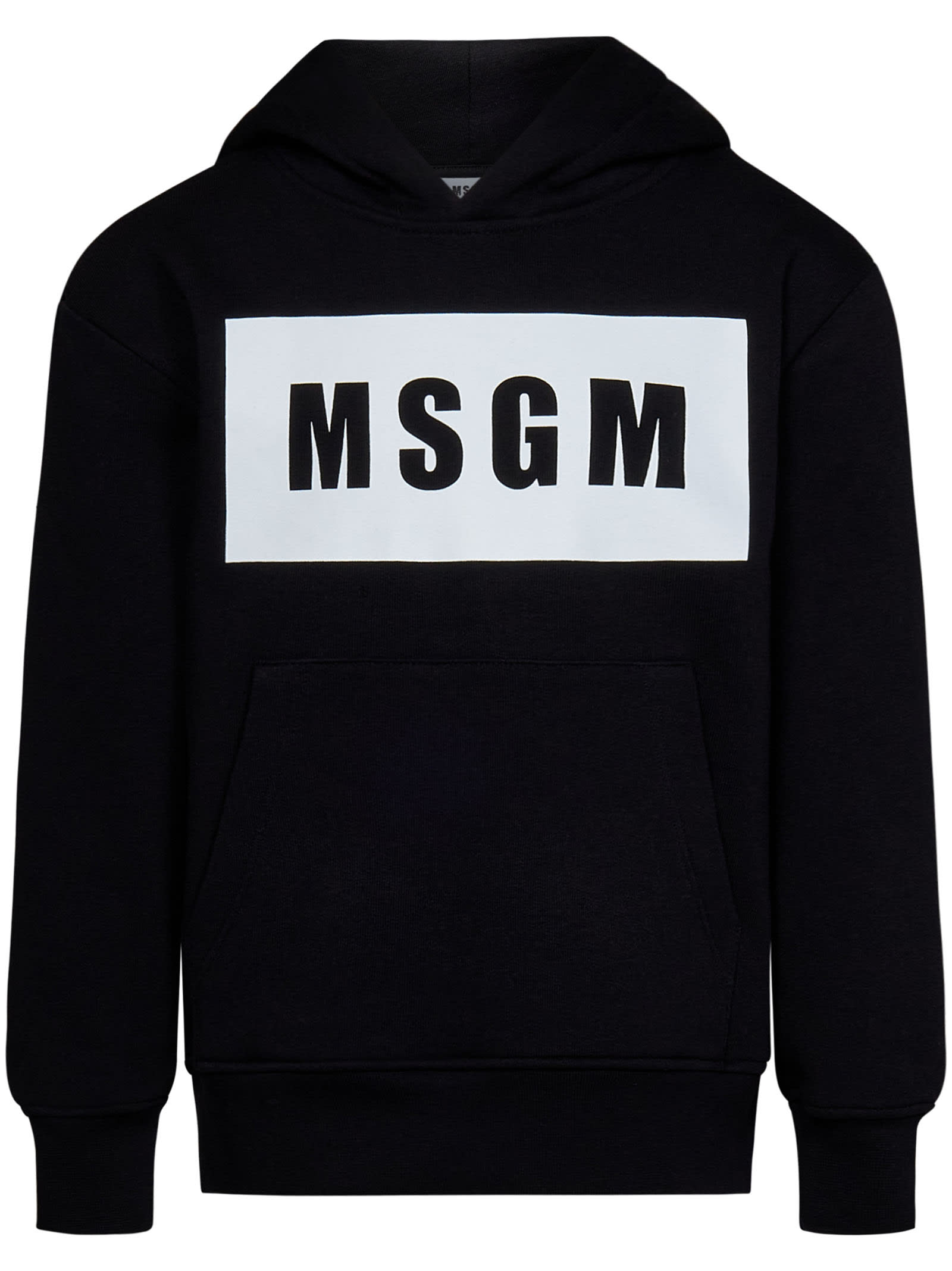 Msgm Kids' Sweatshirt In Nero