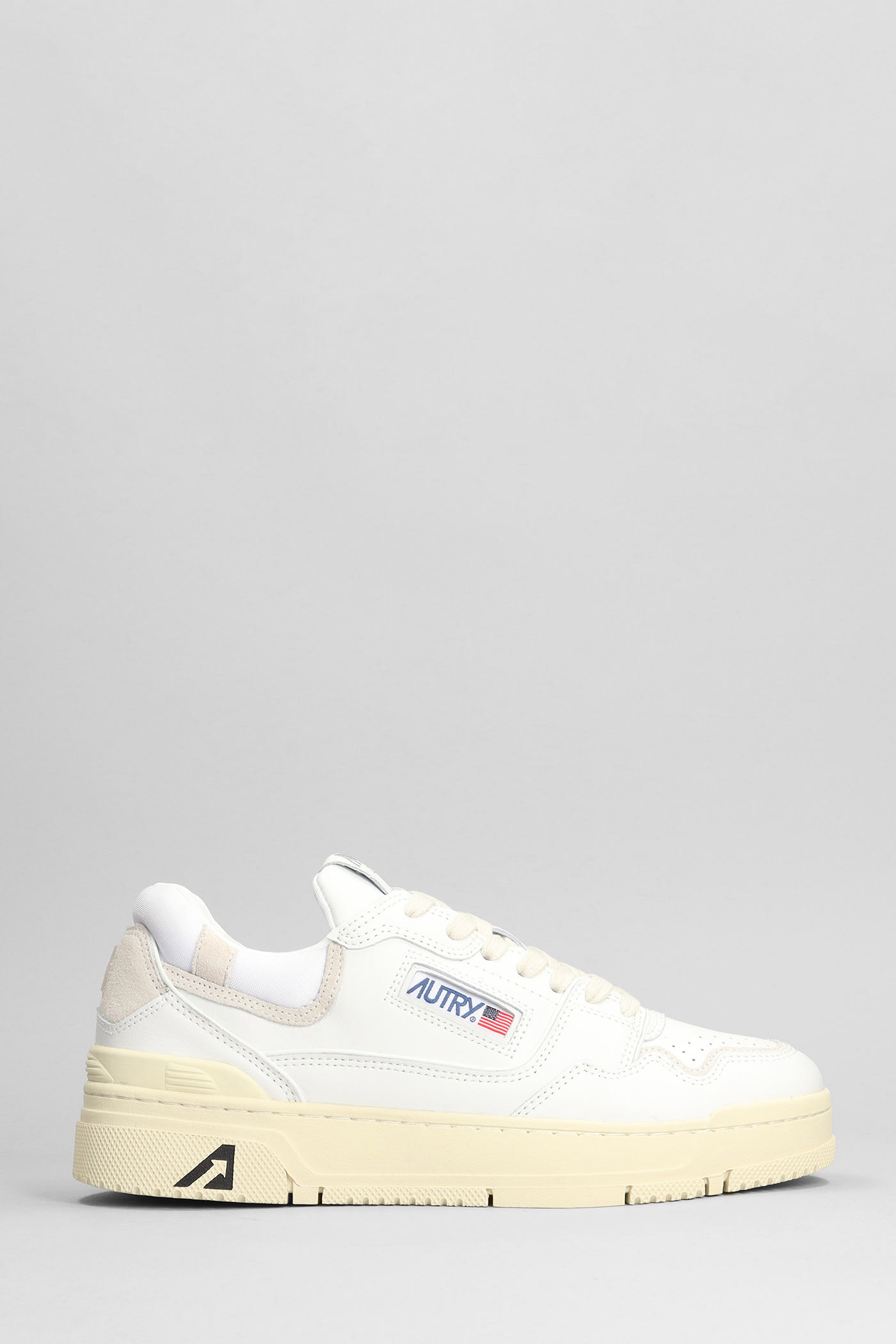 AUTRY ROOKIE trainers IN WHITE LEATHER