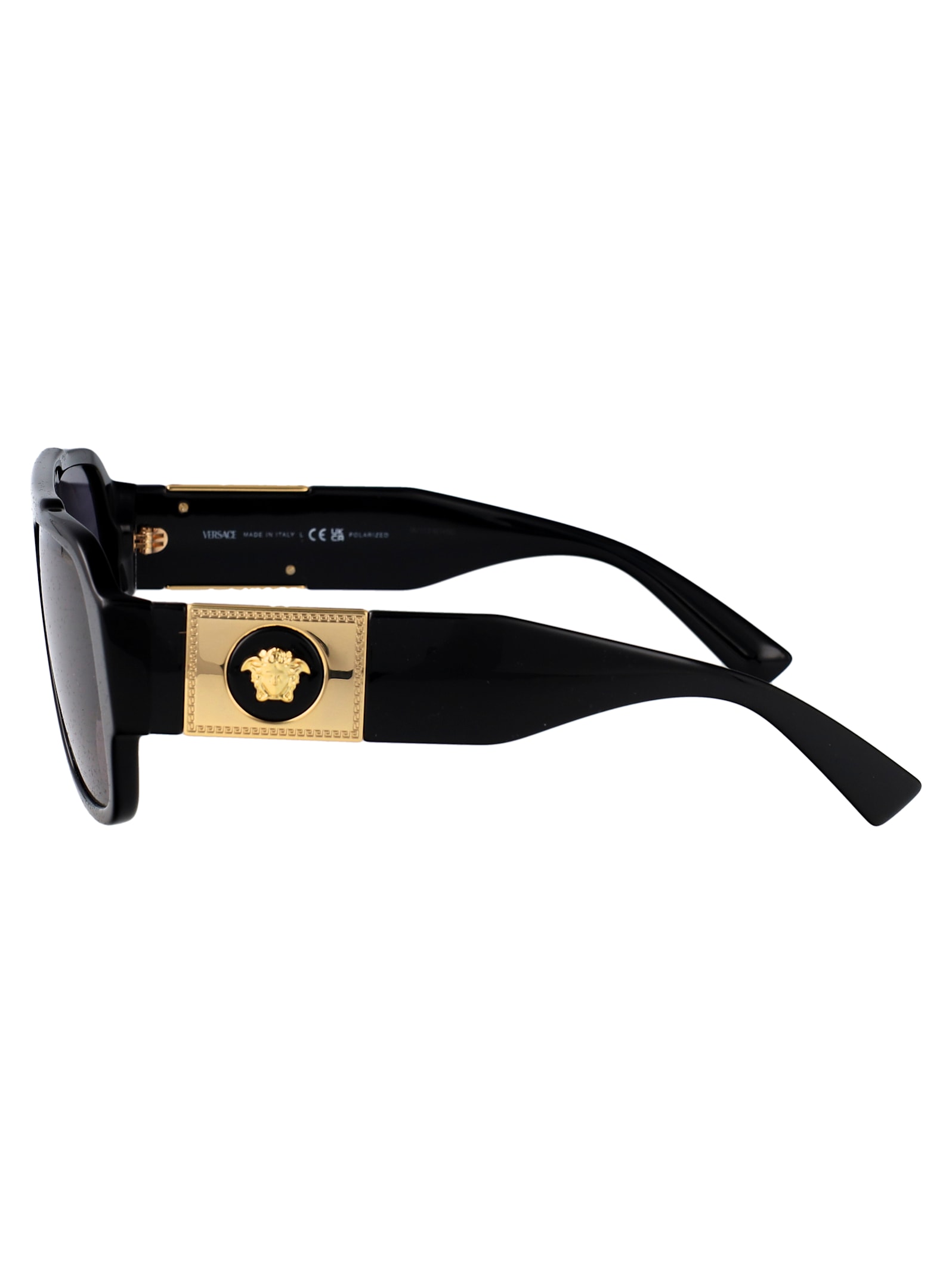 Versace 0ve4436u Sunglasses In Black